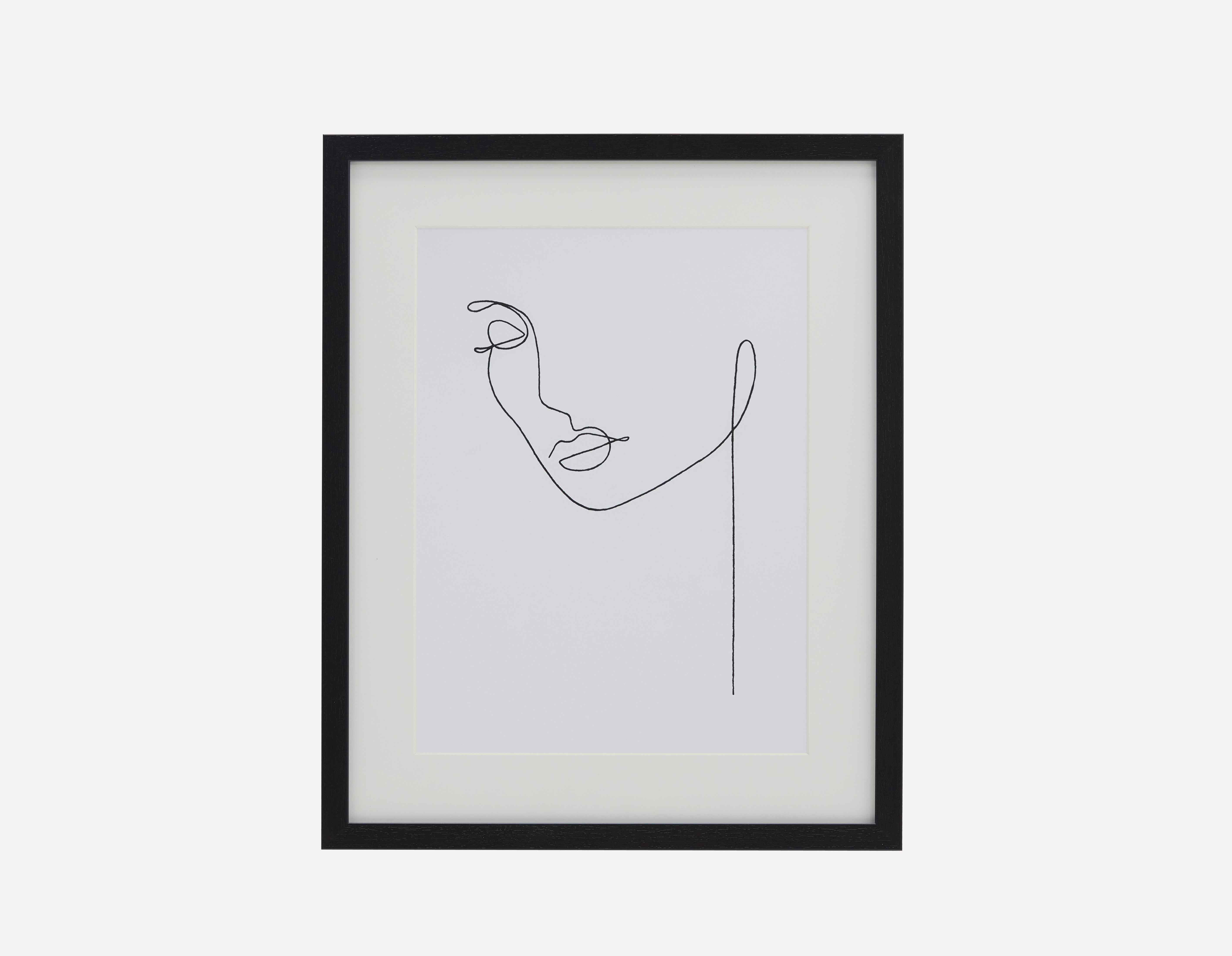 SKETCH IV - framed giclée 43 cm x 53 cm - Multi