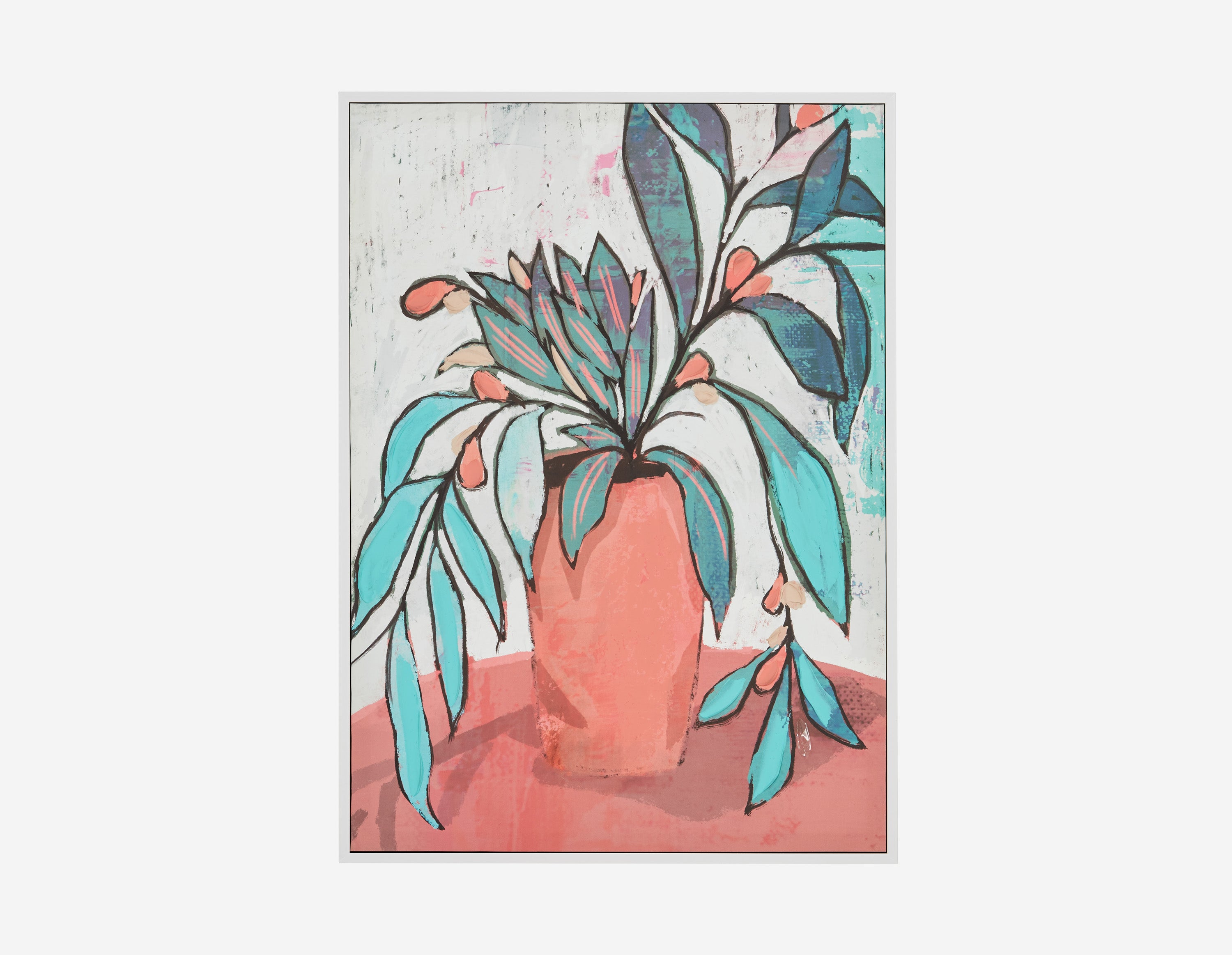 GRO - giclée encadrée avec embellissement 50x70cm - Multi
