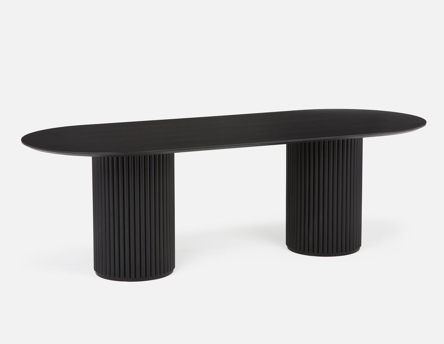 RHODES - oval dining table 240cm - Black