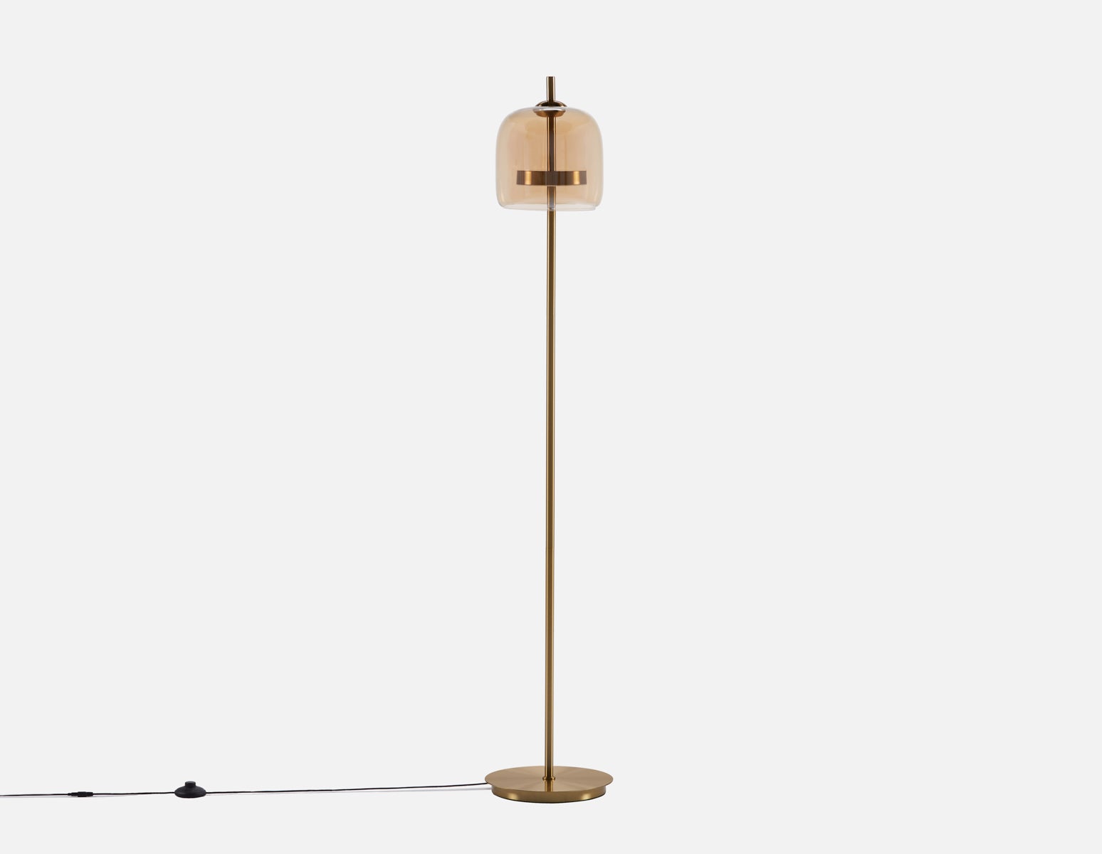 TRUDY - floor lamp 155 cm height - Amber