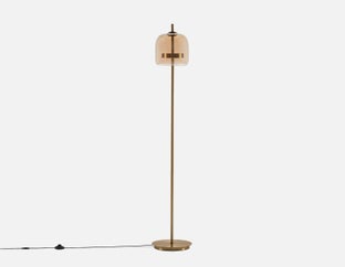 TRUDY - floor lamp 155 cm height - Amber