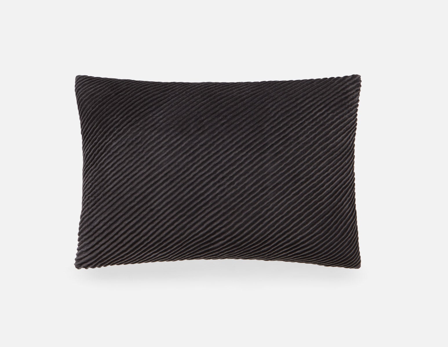 MEDORA - coussin 40x60cm - Charbon