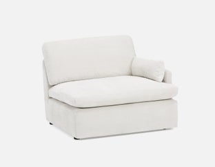 CHABLIS - modular sofa right arm customize to fit your space - Cream