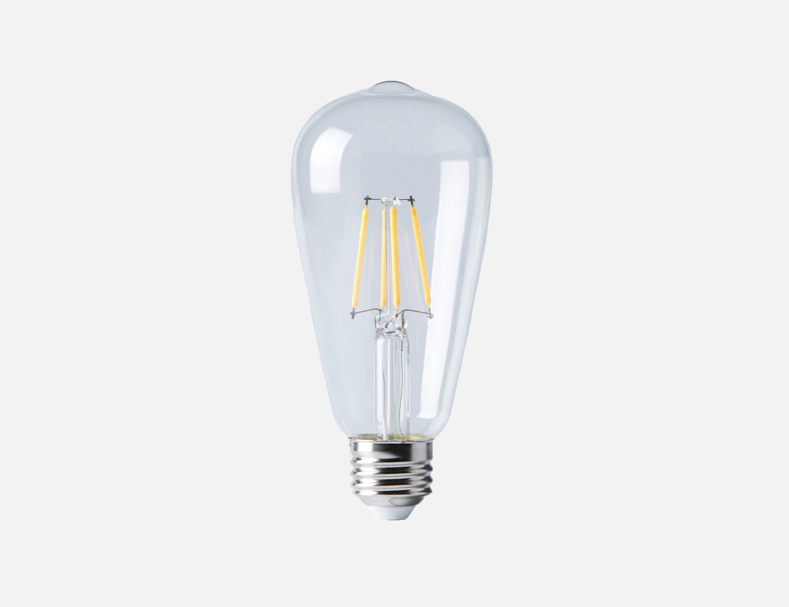 EDISON E26 4W - clear LED lightbulb - Clear