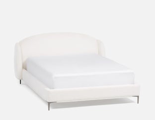 PORTLAND - queen size bed - Cream