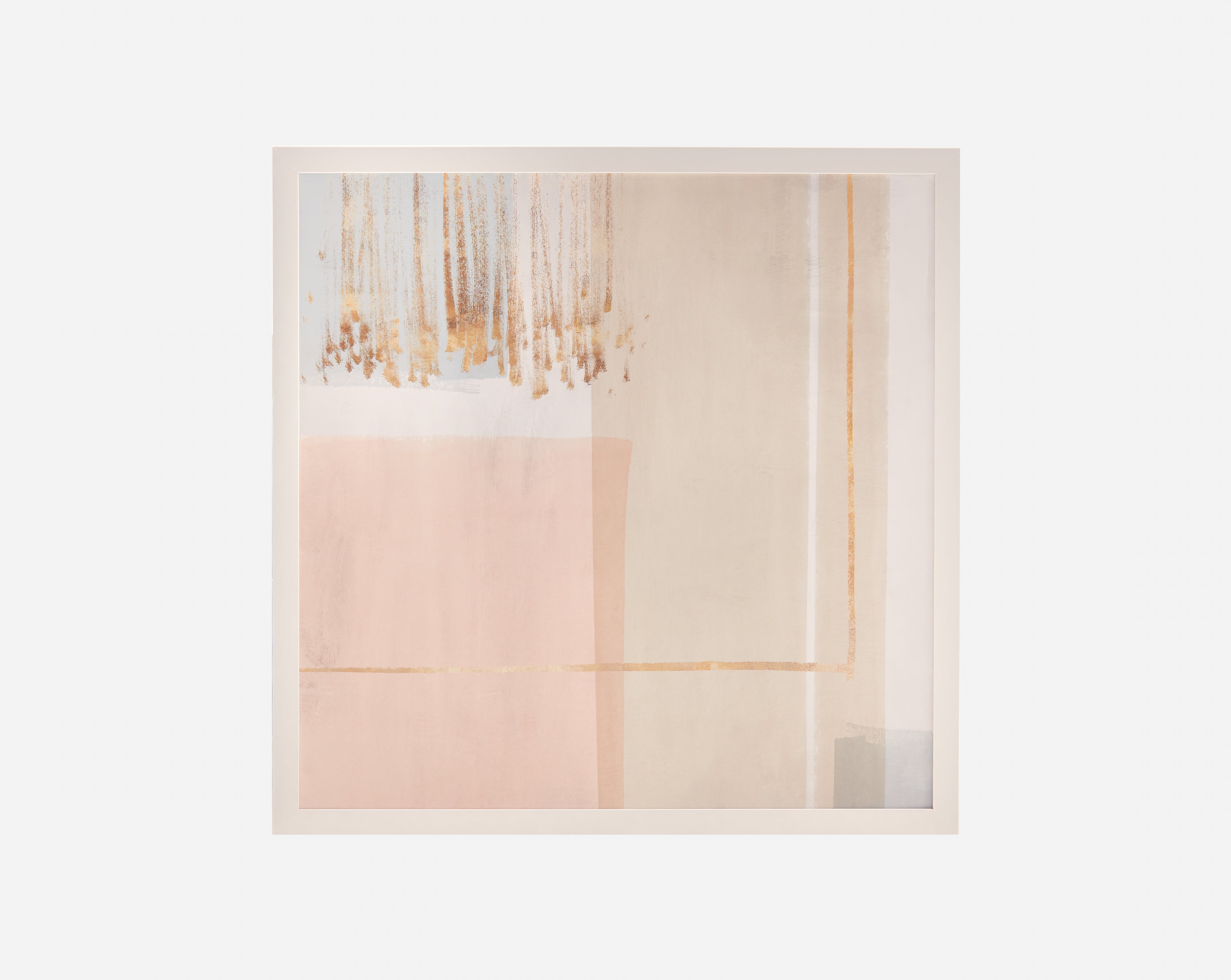 SQUARE II - giclée encadré 74 cm x 74 cm - Multi