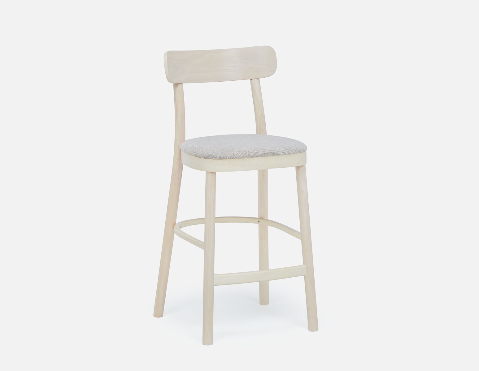 AMELIE - modern counter stool 69 cm - Natural