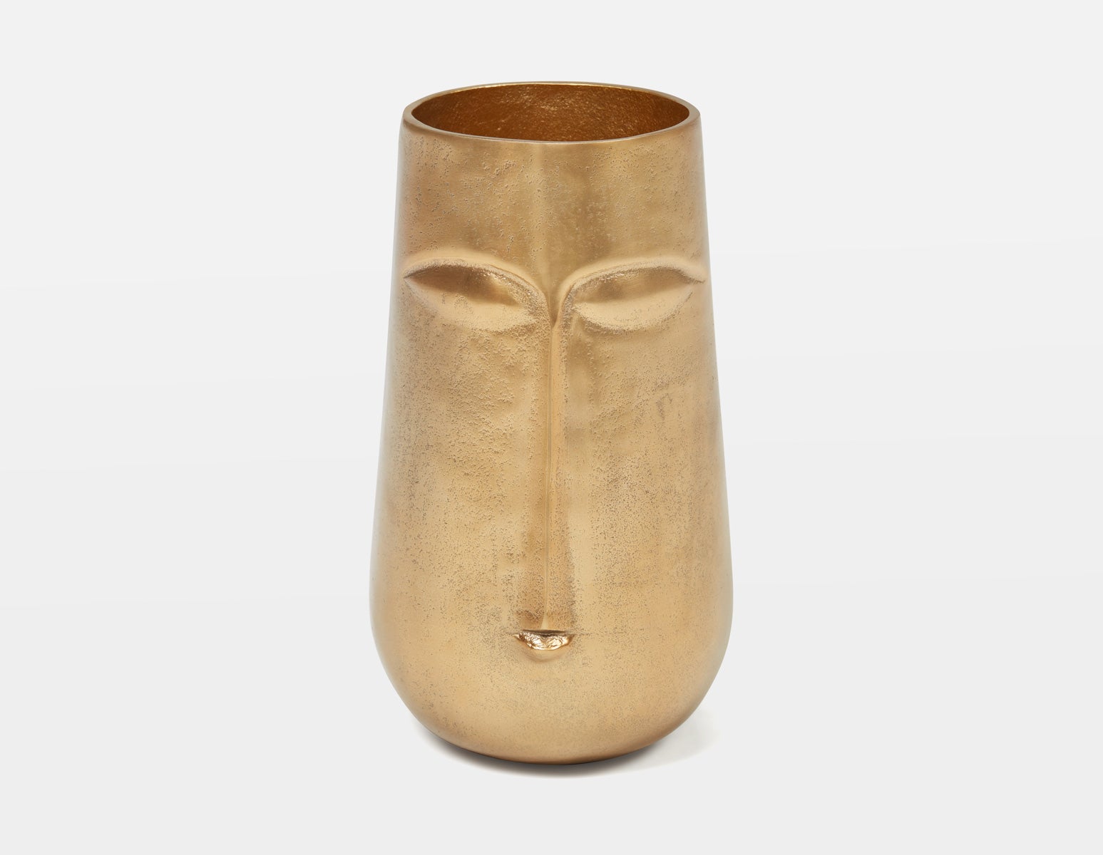 PURNIA - aluminum vase 29cm - Gold