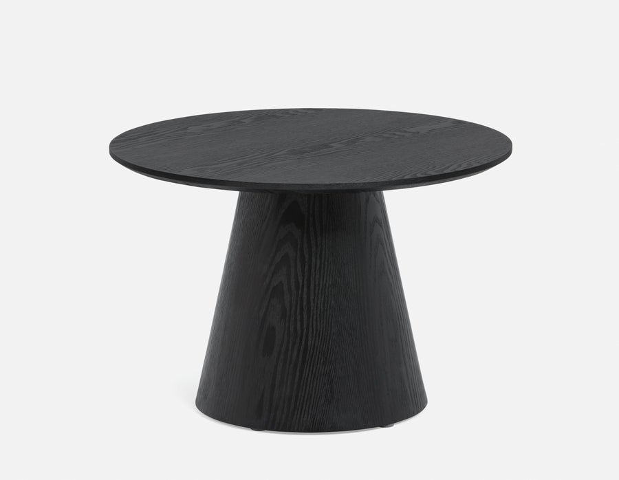 SORENO minimalist contemporary round end table 60 cm undefined