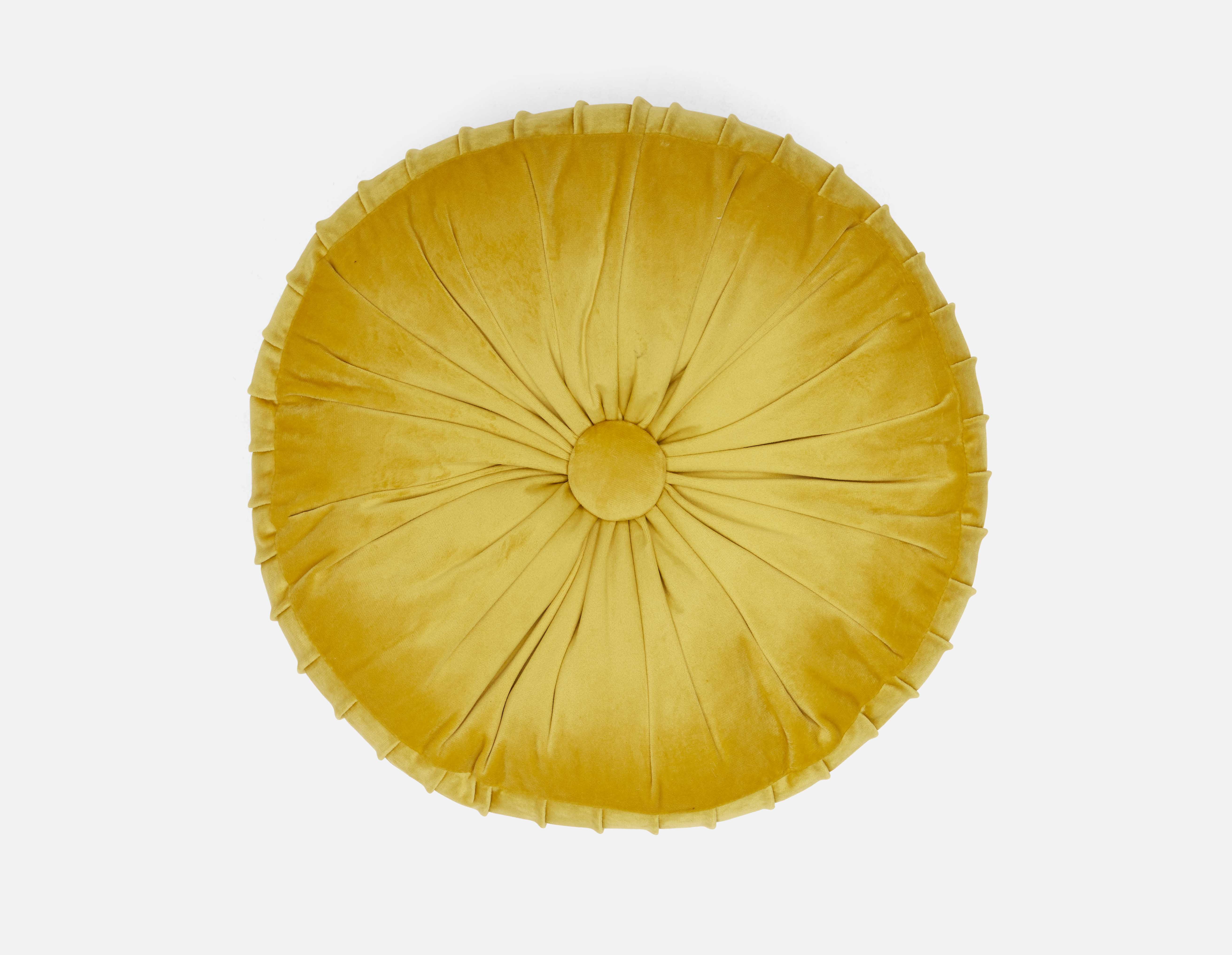 MAJESTY - cushion 41 cm - Yellow