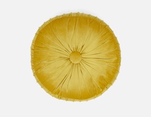 MAJESTY - cushion 41 cm - Yellow