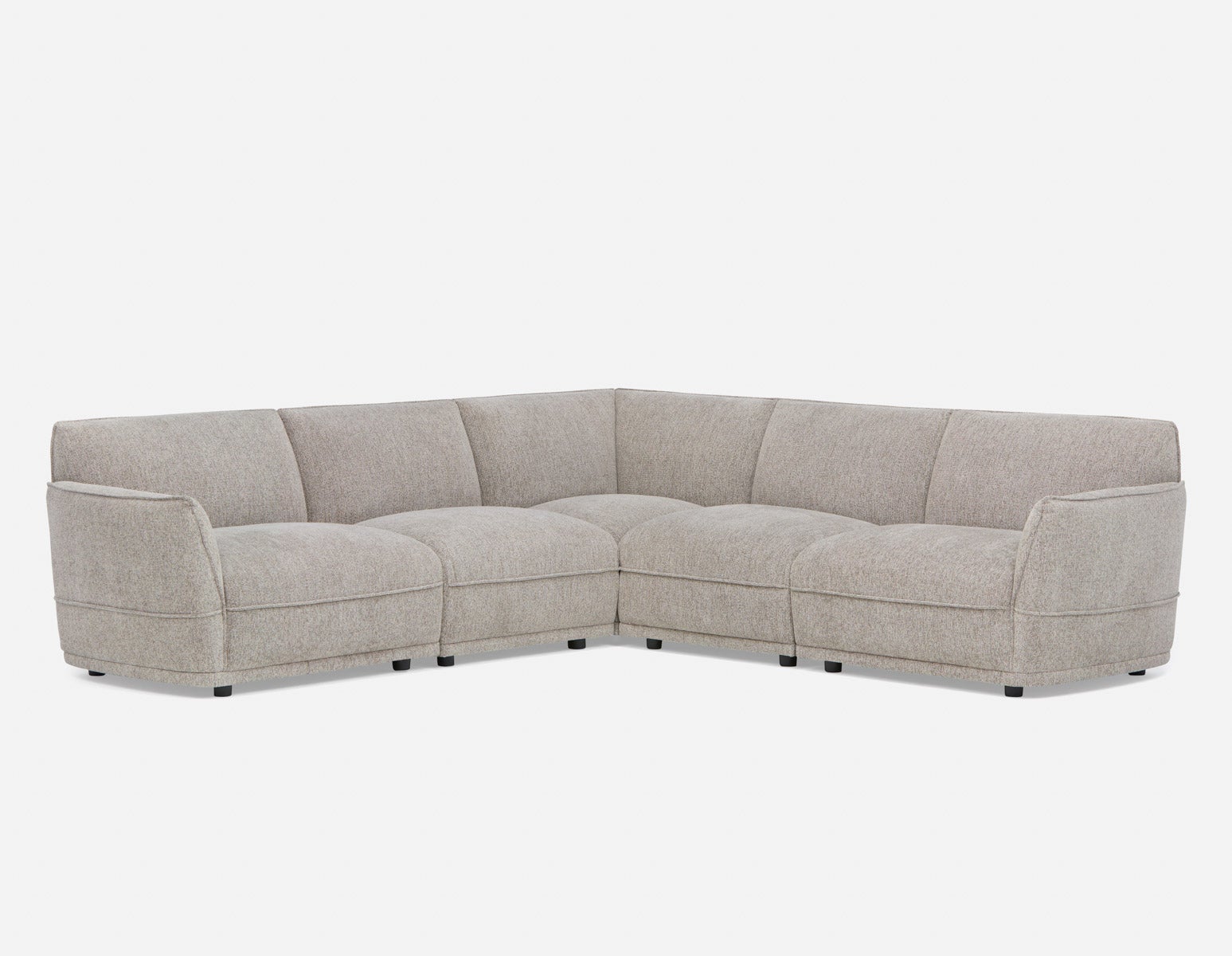 PAUL - modern contemporary sectional sofa - Grey