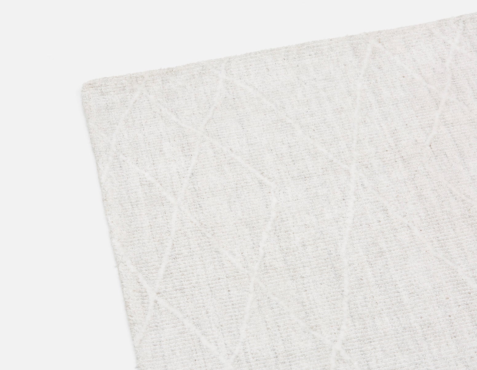 AJAY - hand-loomed wool and viscose rug  8'x10' - Multi
