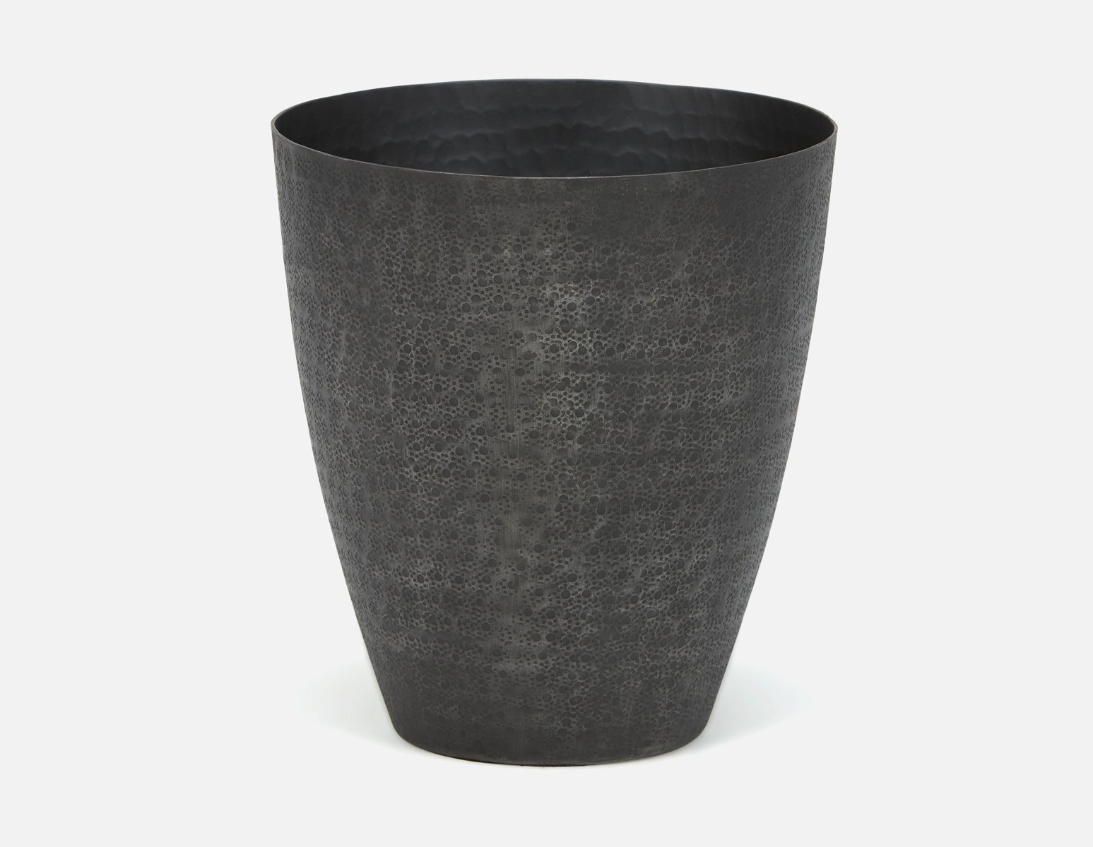 PATAN - bin en aluminium 33cm - Noir