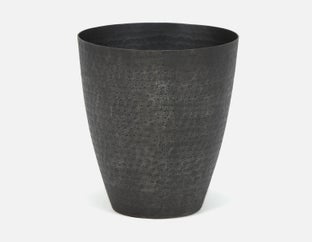 PATAN - bin en aluminium 33cm - Noir