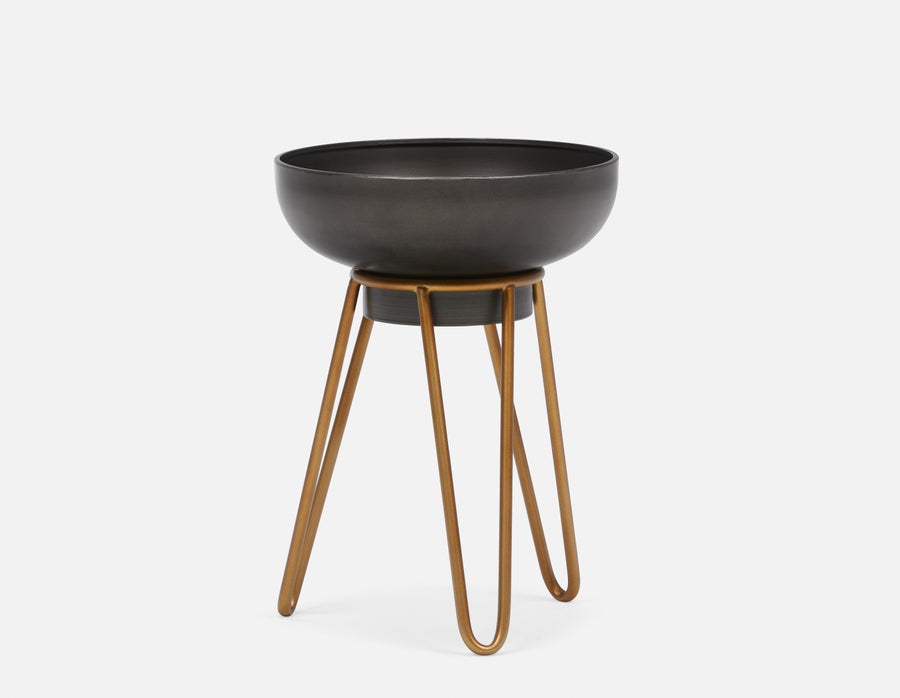 KUSHINA cache-pot en métal et support 50 cm undefined