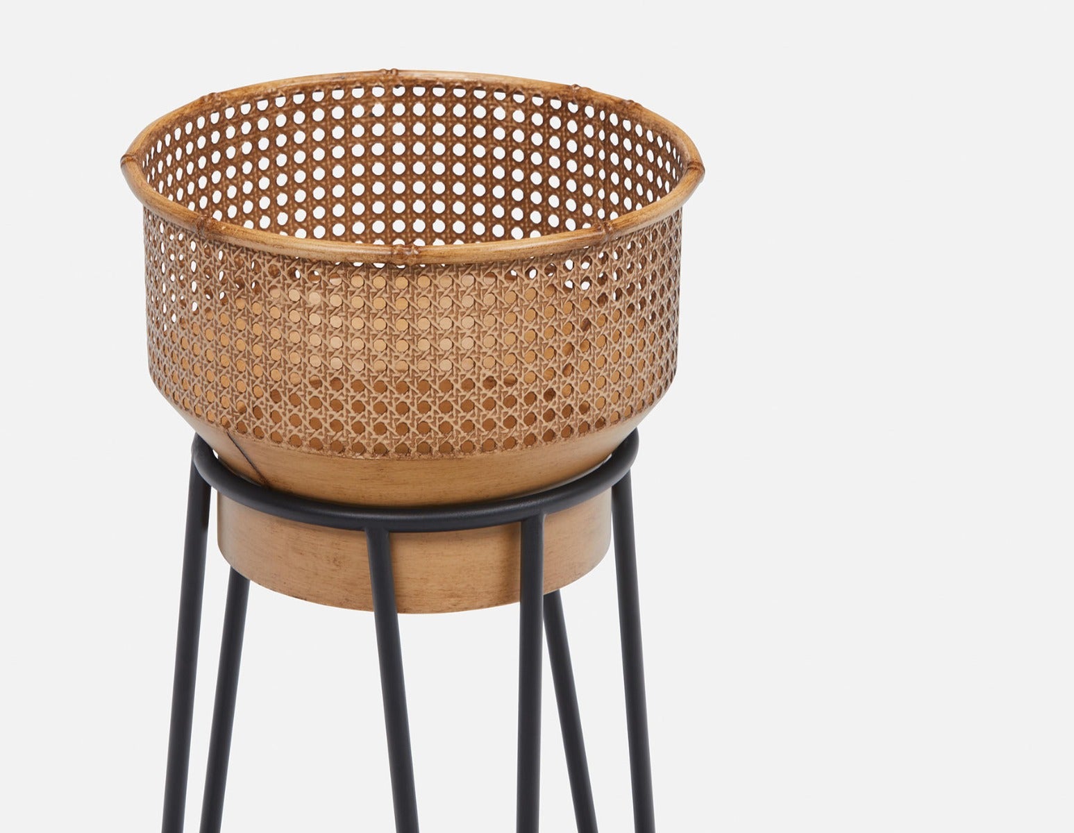 BANVILLE cache-pot en métal et support 33 cm undefined