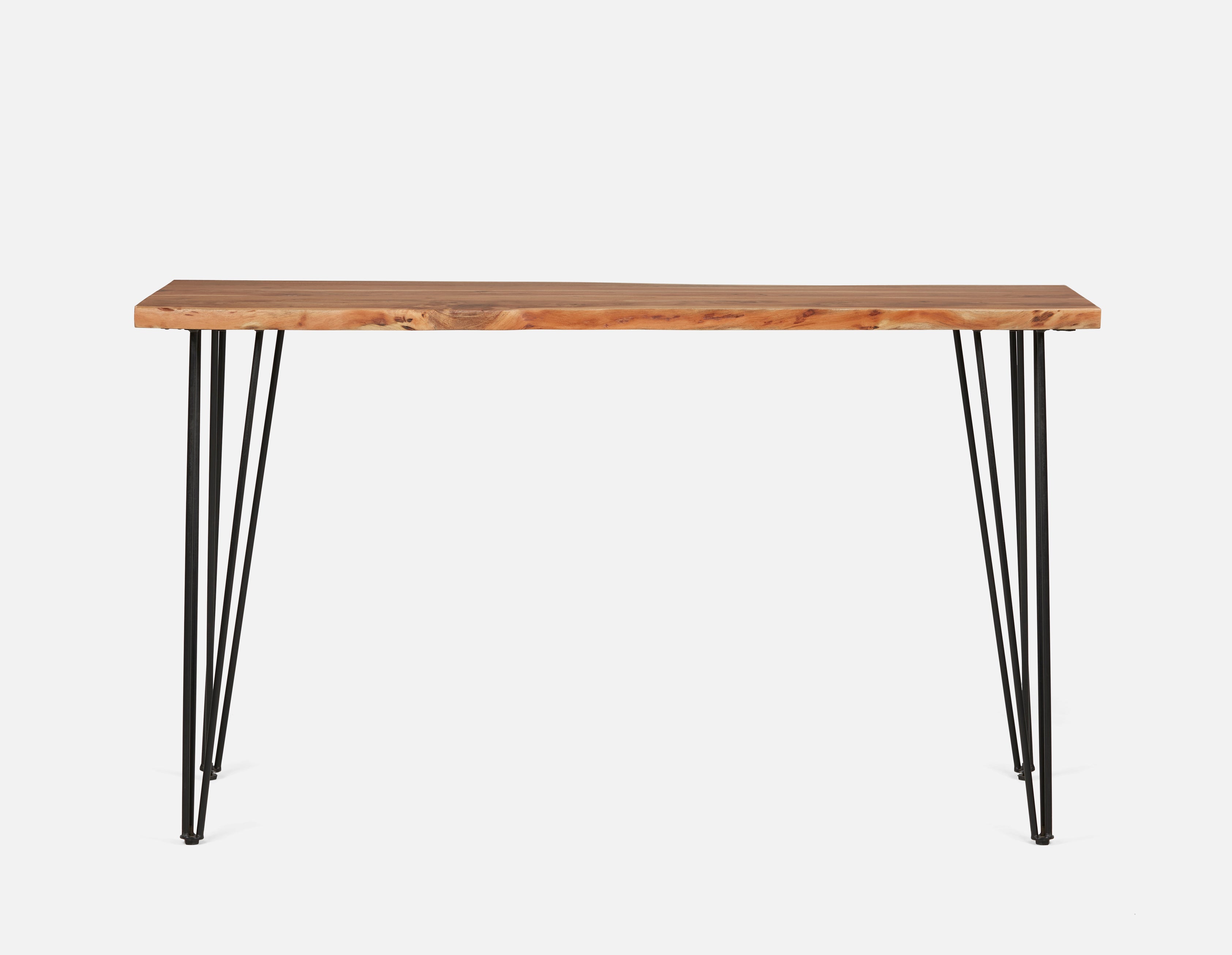 RENO table-bar en bois d'acacia massif 160cm undefined