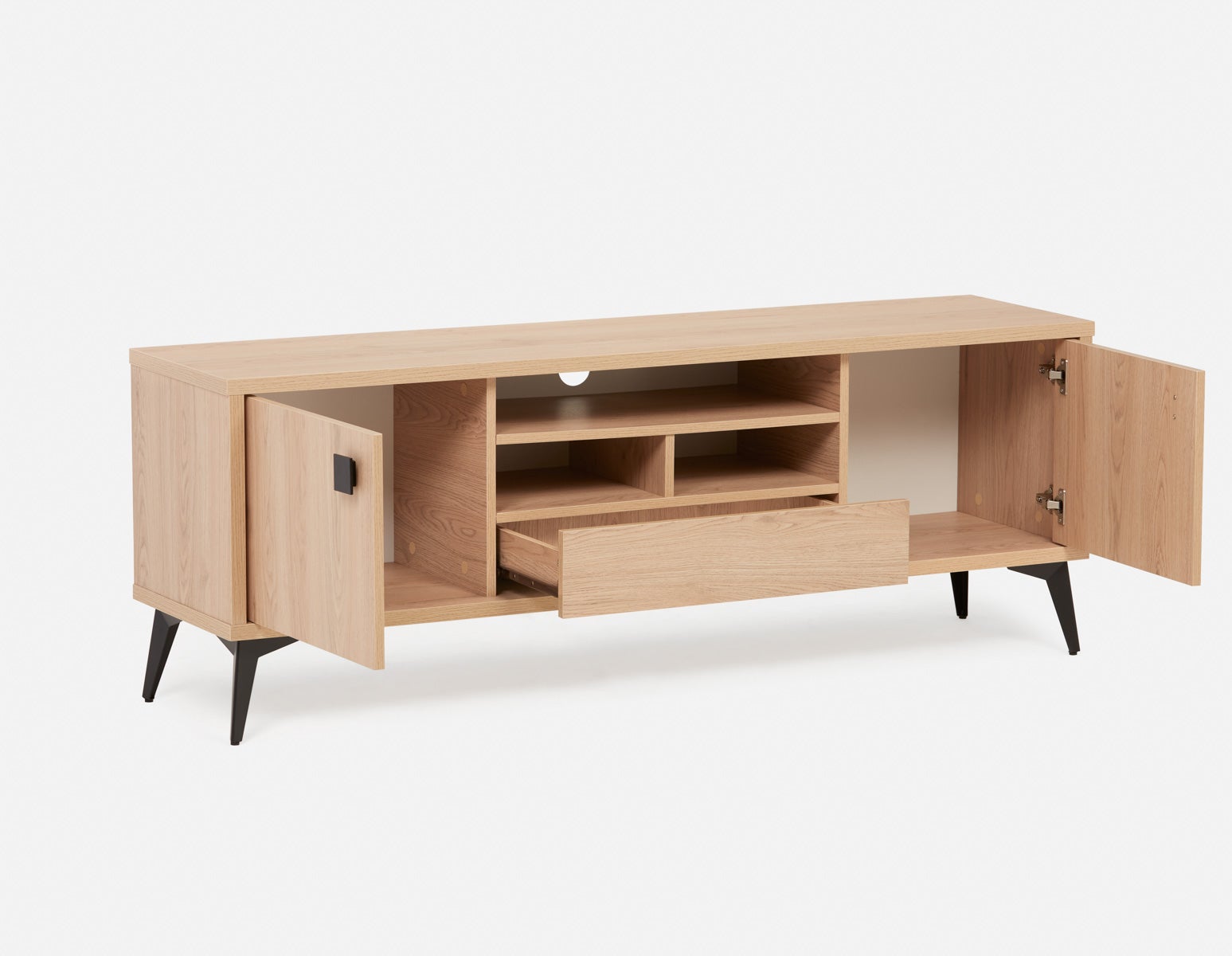 KIERA mid-century modern media unit undefined