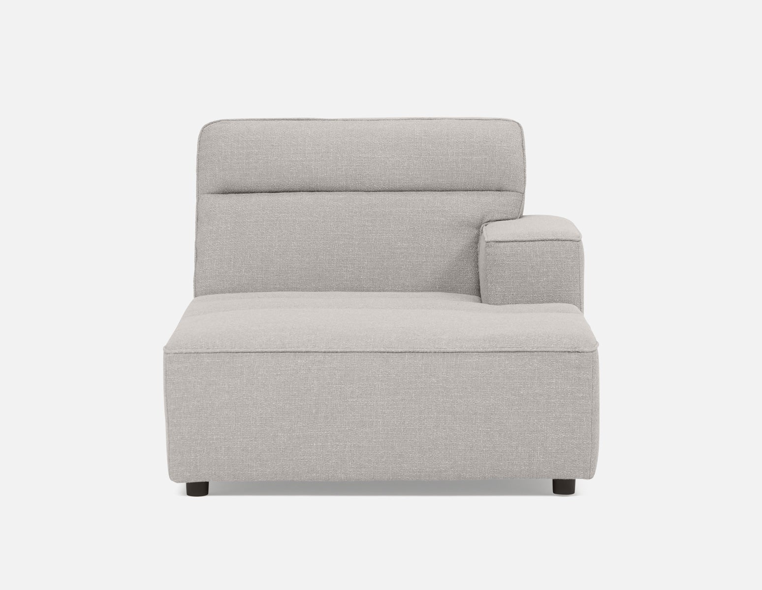 REVAN chaise longue côté droit modulaire moderne avec accoudoir s'adapte à votre espace undefined