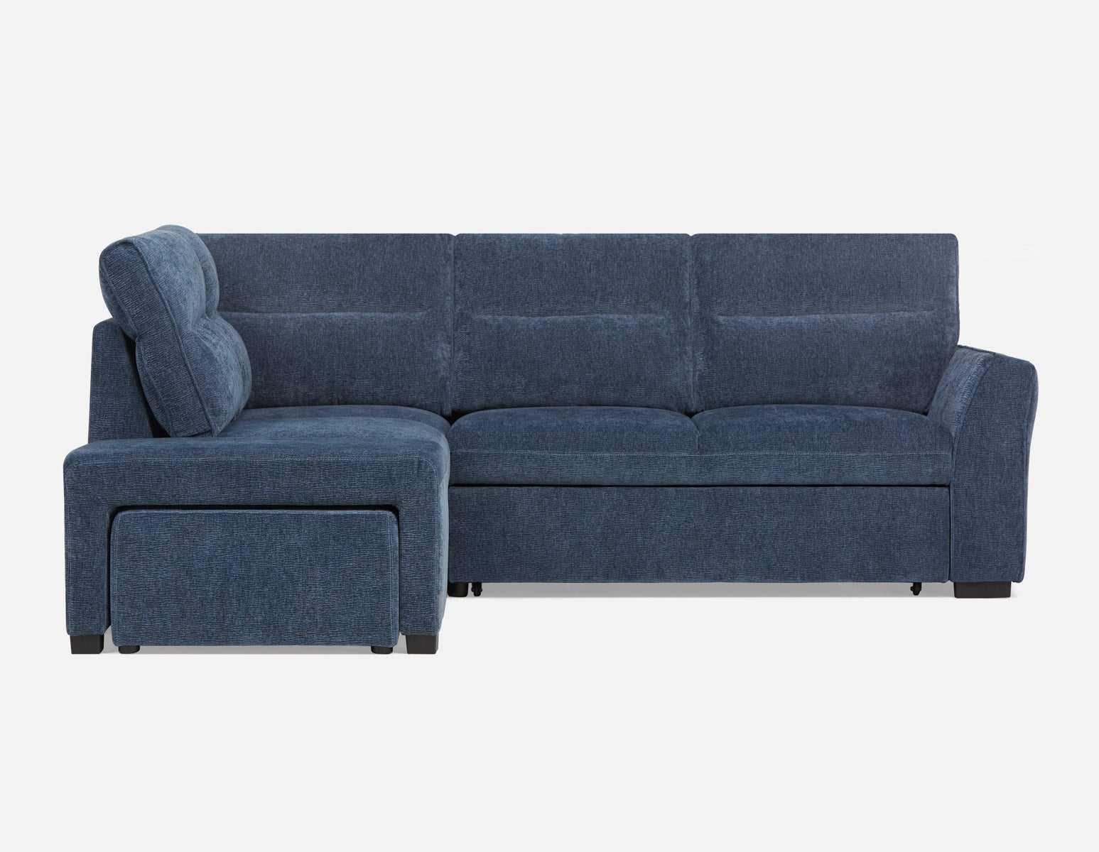 MINNESOTA left-facing sectional sofa-bed with storage undefined