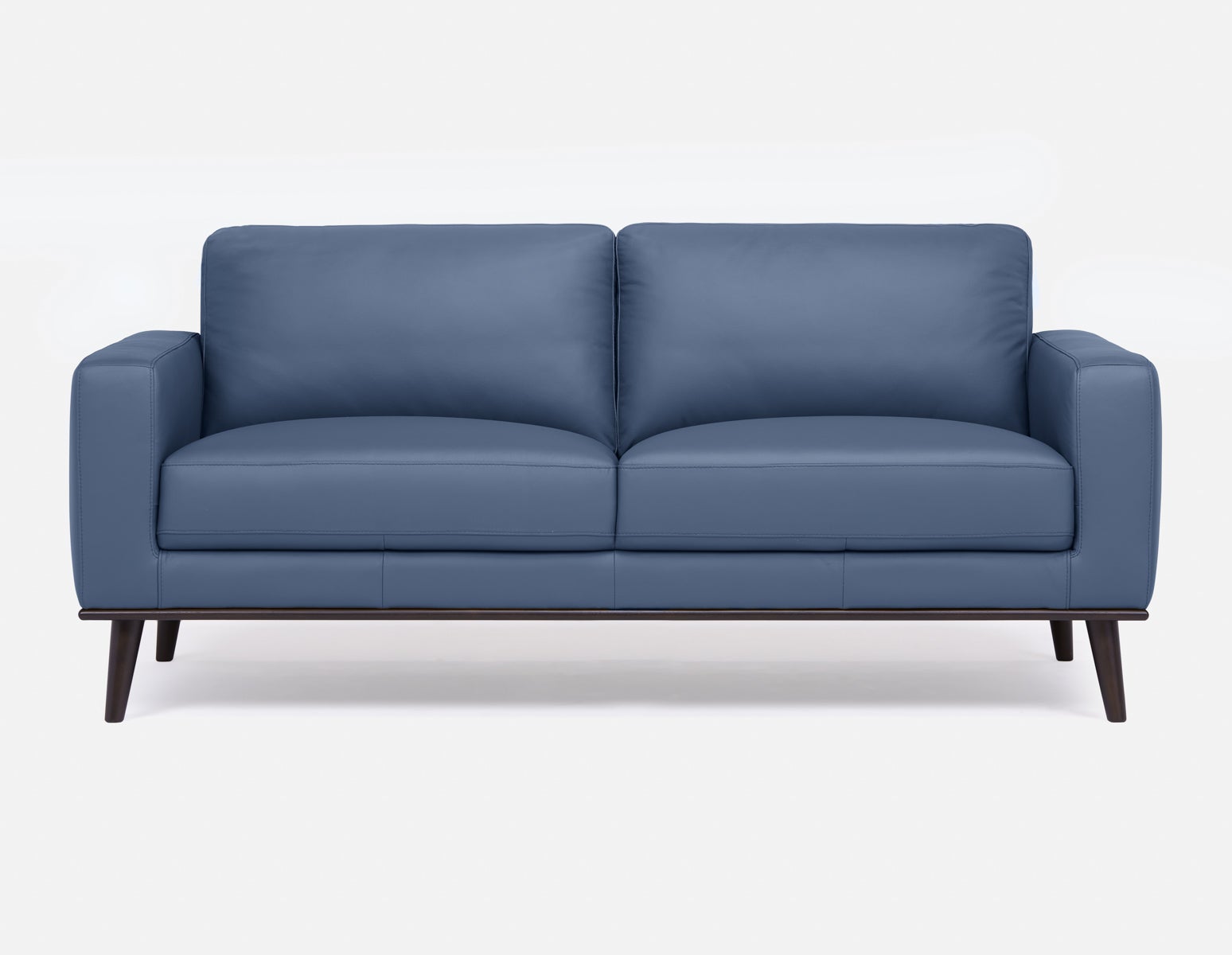 BETTA 100% leather mid century sofa undefined