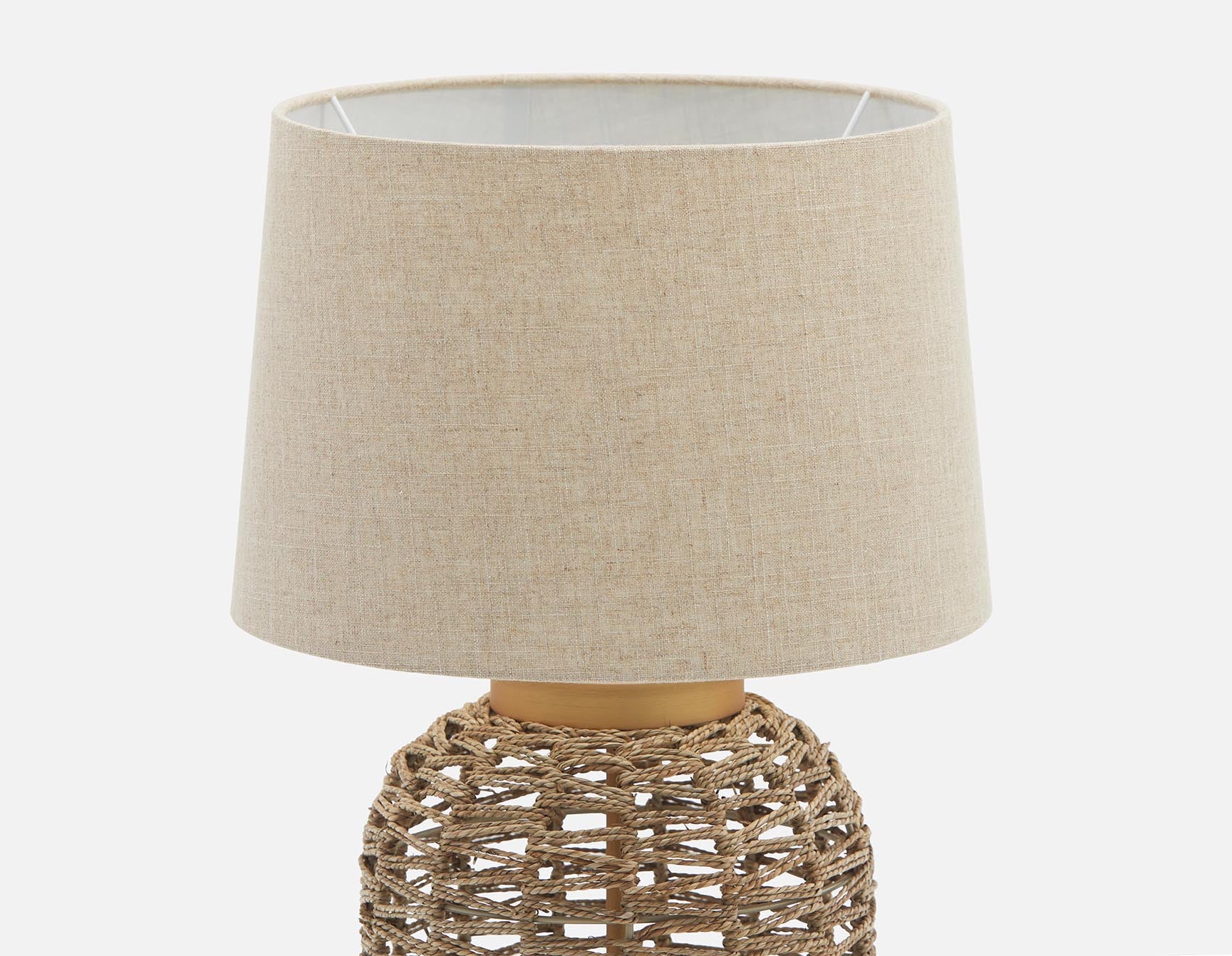 RODNEY hand-made rope table lamp 58 cm height undefined
