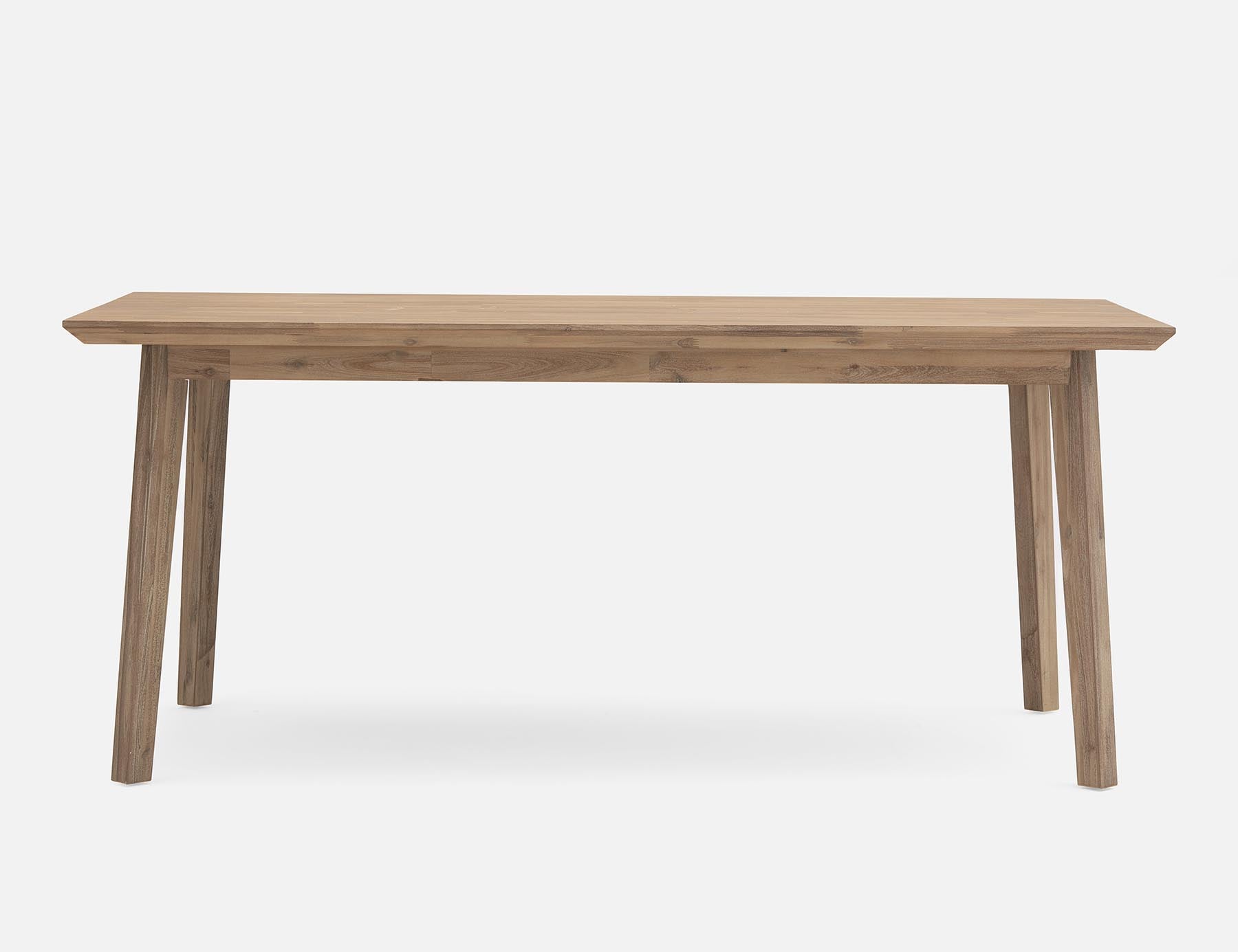 KABBANN acacia wood dining table 180 cm undefined