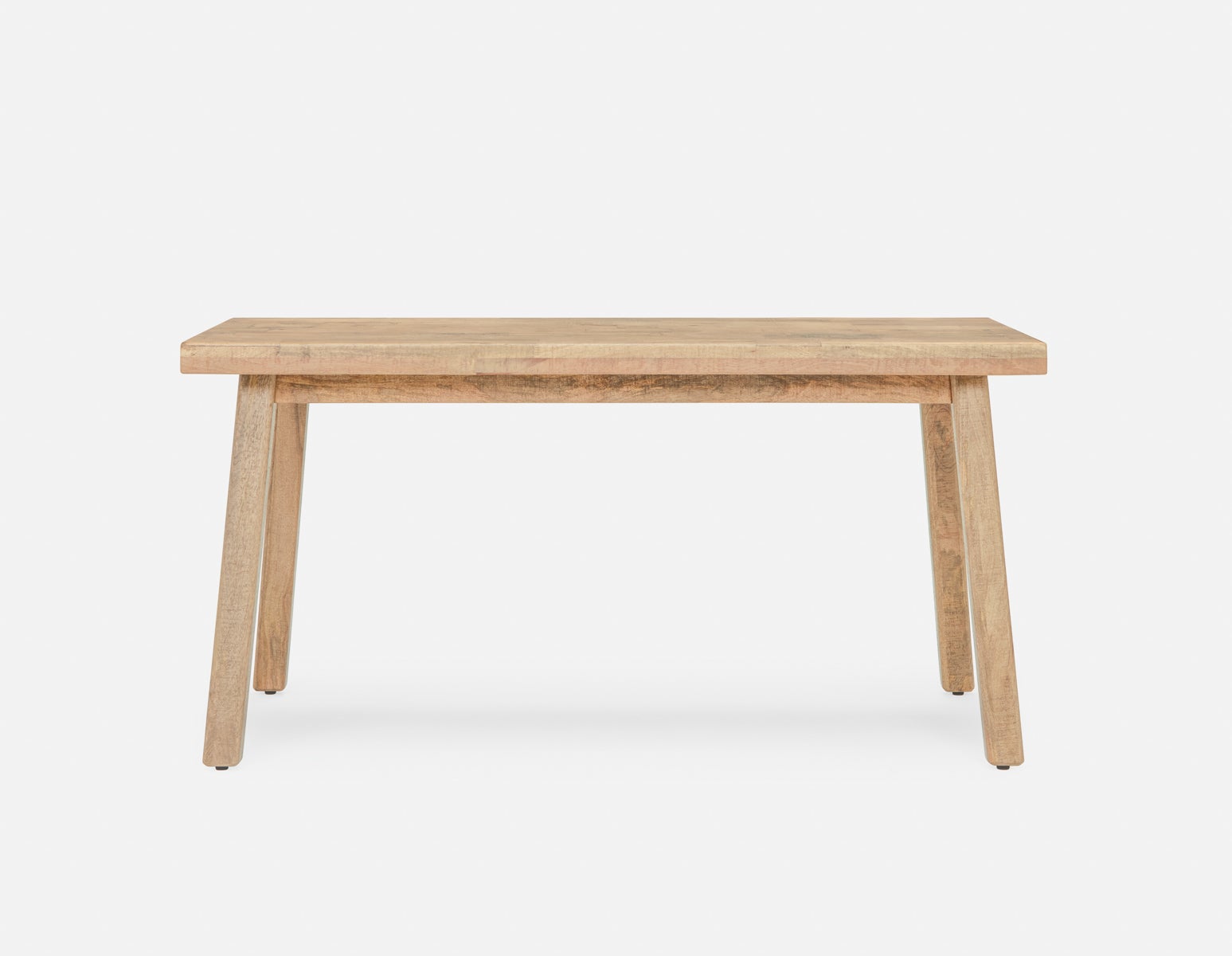 THESSALIA rustic farmhouse distressed solid mango wood dining table 150 cm undefined