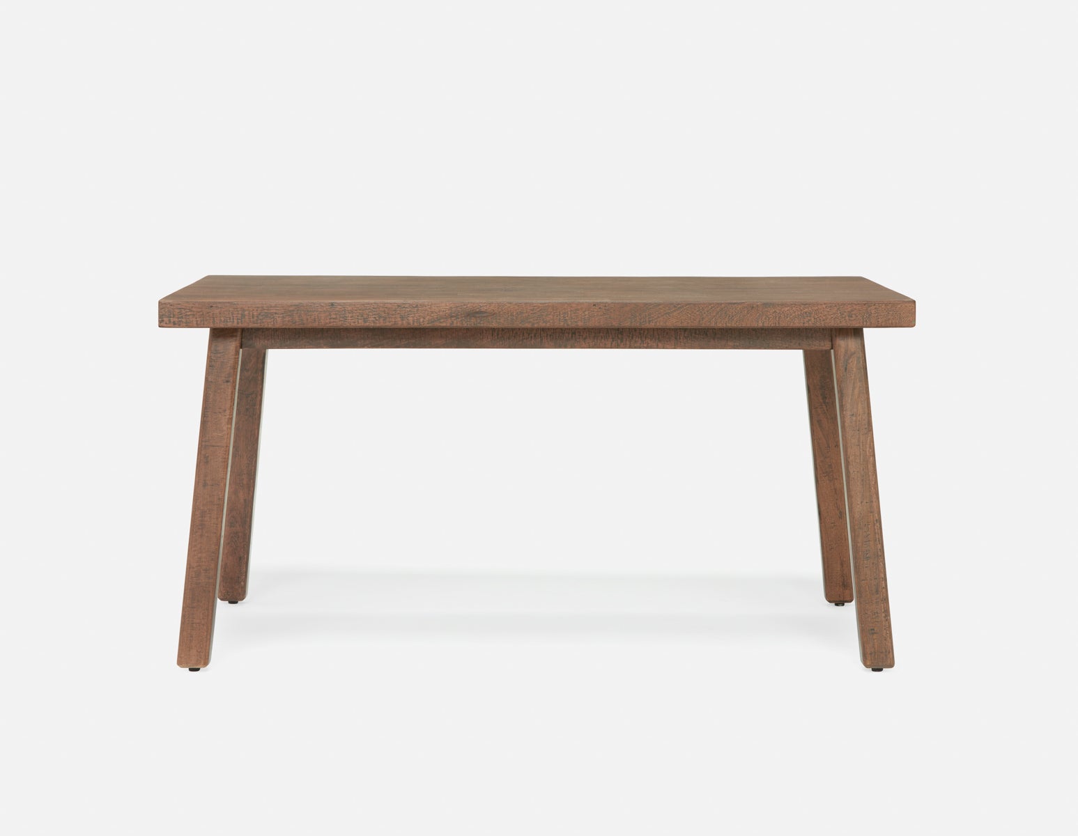 THESSALIA table de salle à manger en bois de manguier massif vieilli 150 cm rustique undefined