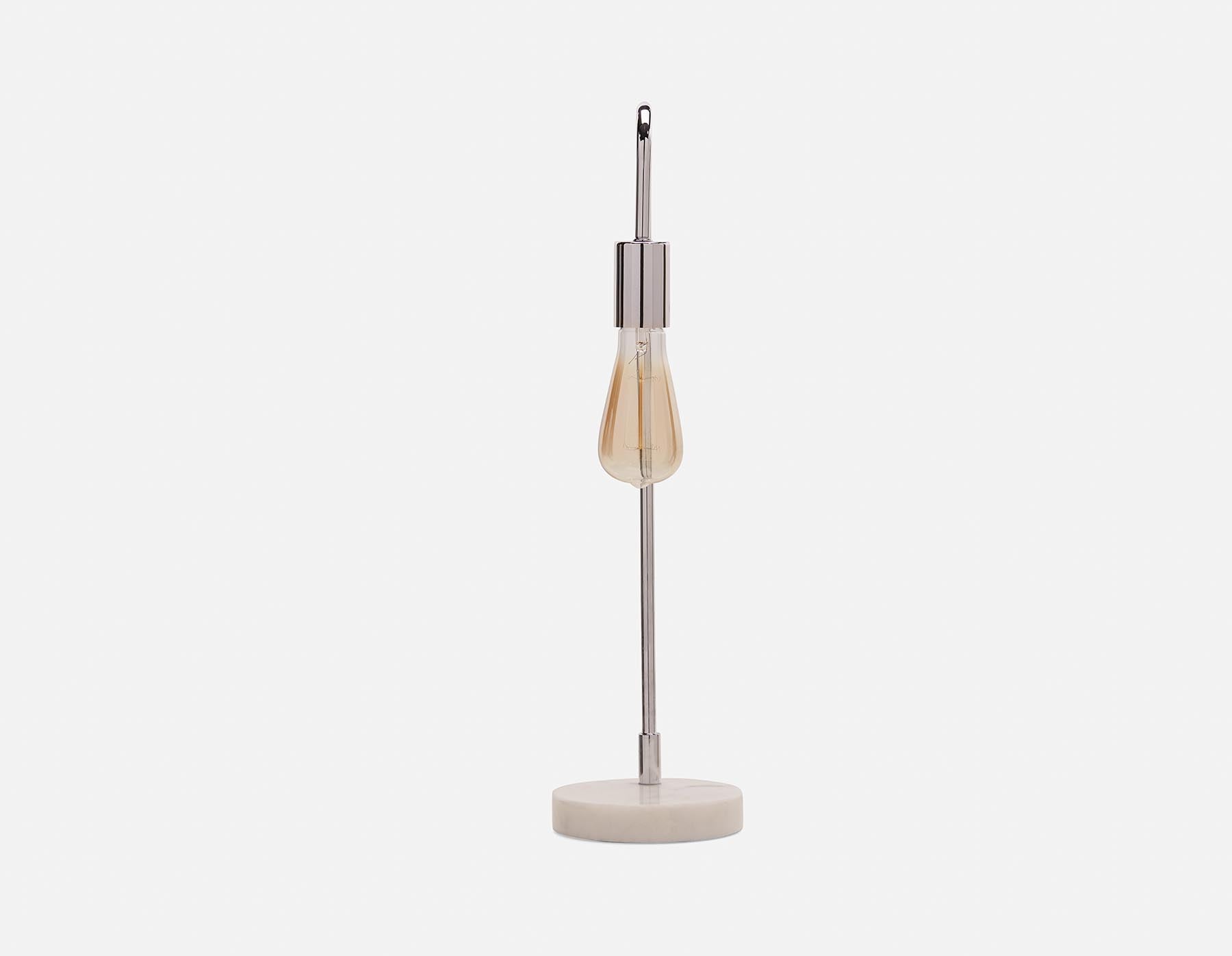 CLEARA marble base table lamp 57 cm height undefined