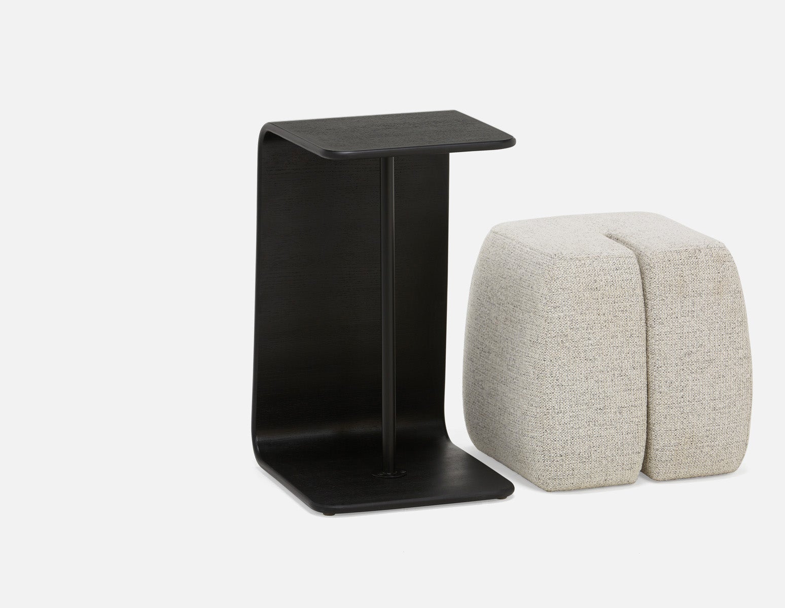 ALANA table d'appoint avec pouf undefined