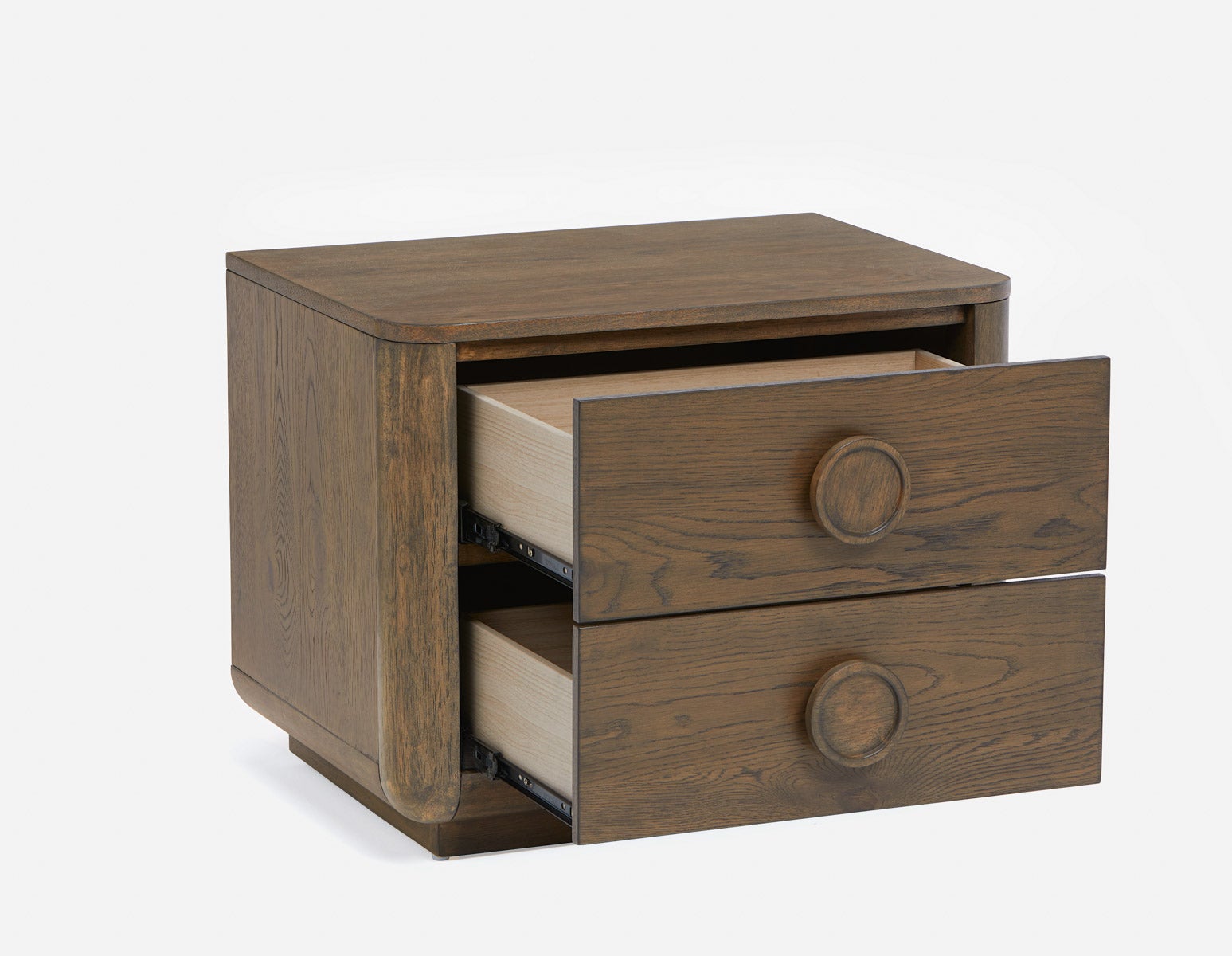 TAVEN rustic modern nightstand undefined