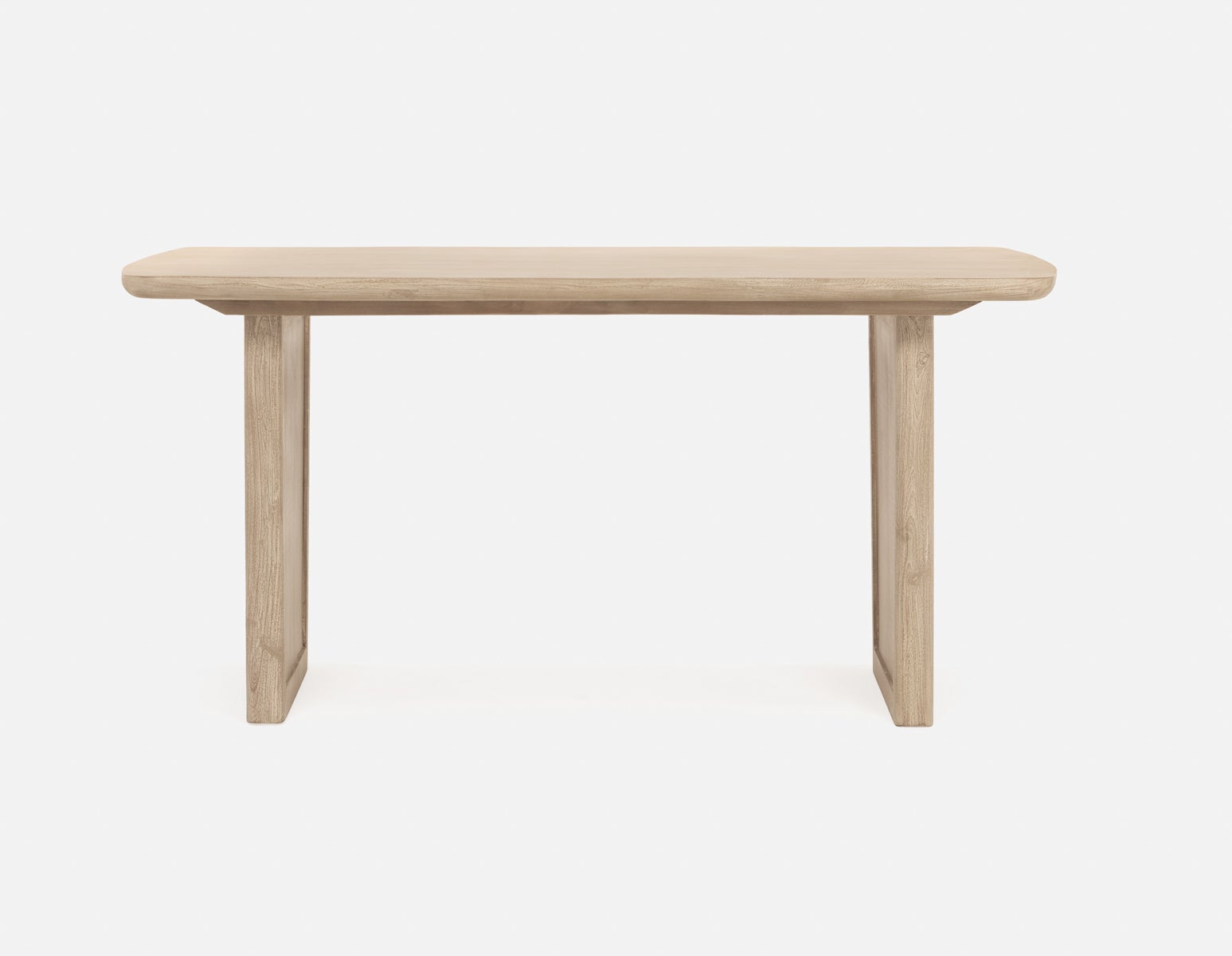 SAHARA solid acacia wood dining table 160 cm undefined