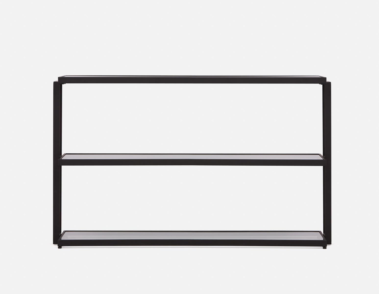 AGLAYA 3-Tier tempered Glass Shelves 132cm undefined