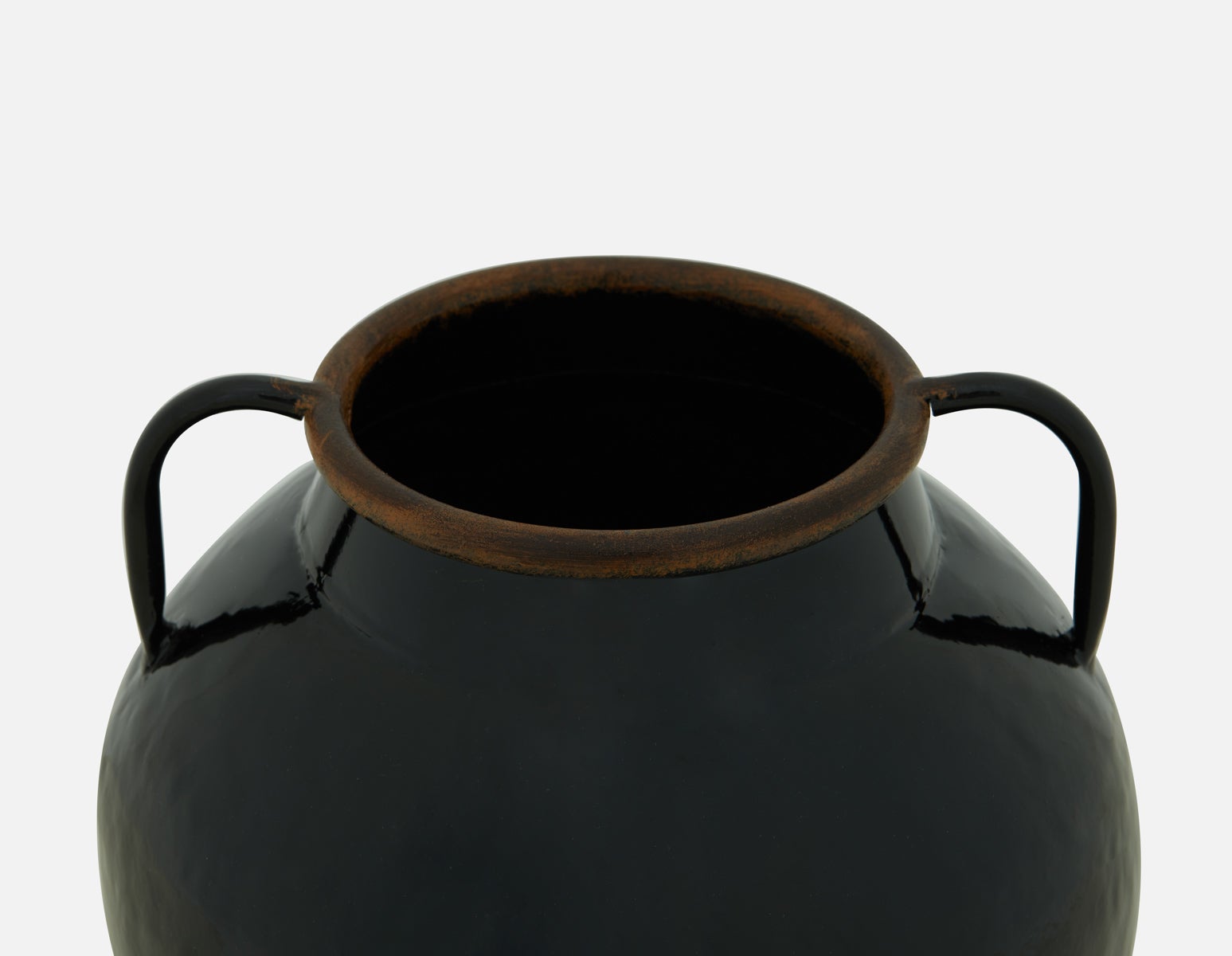 DEVENTER large metallic vase 29cm undefined