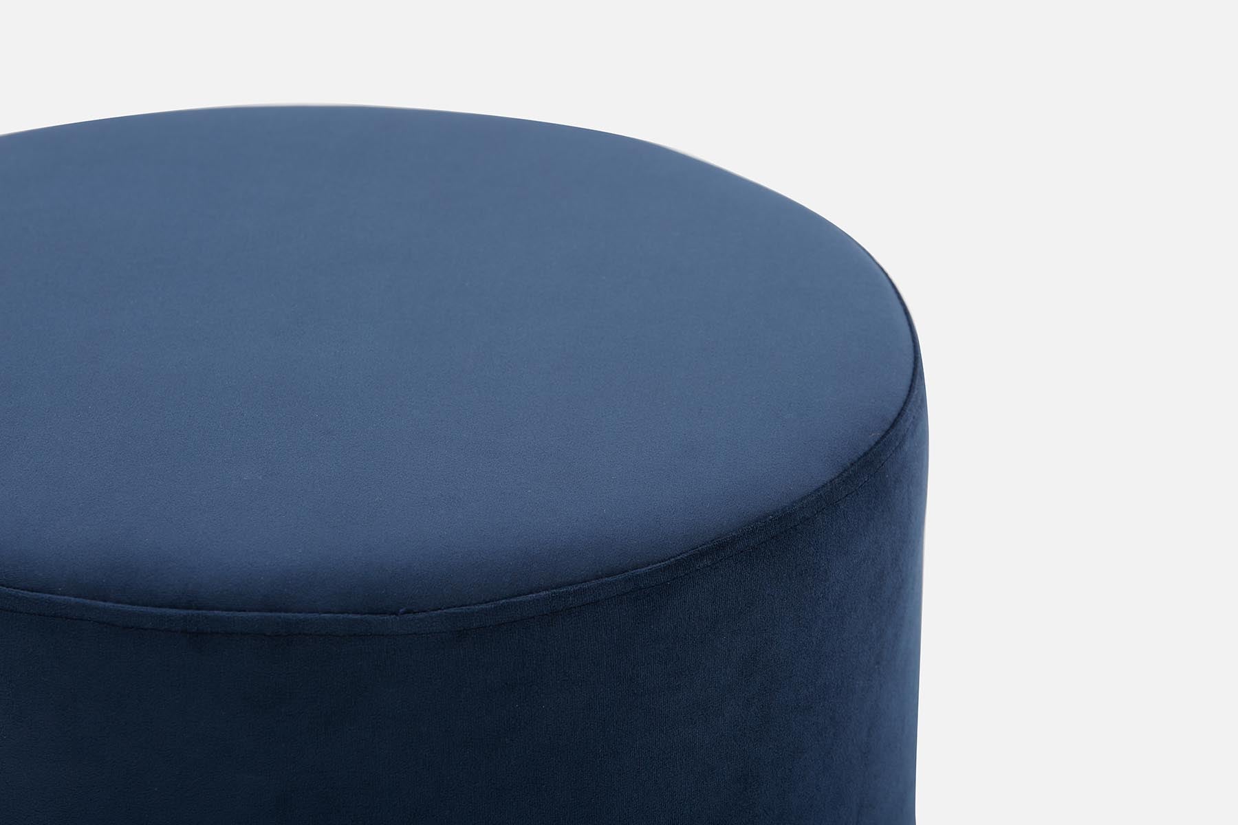 KEIRA velvet ottoman undefined