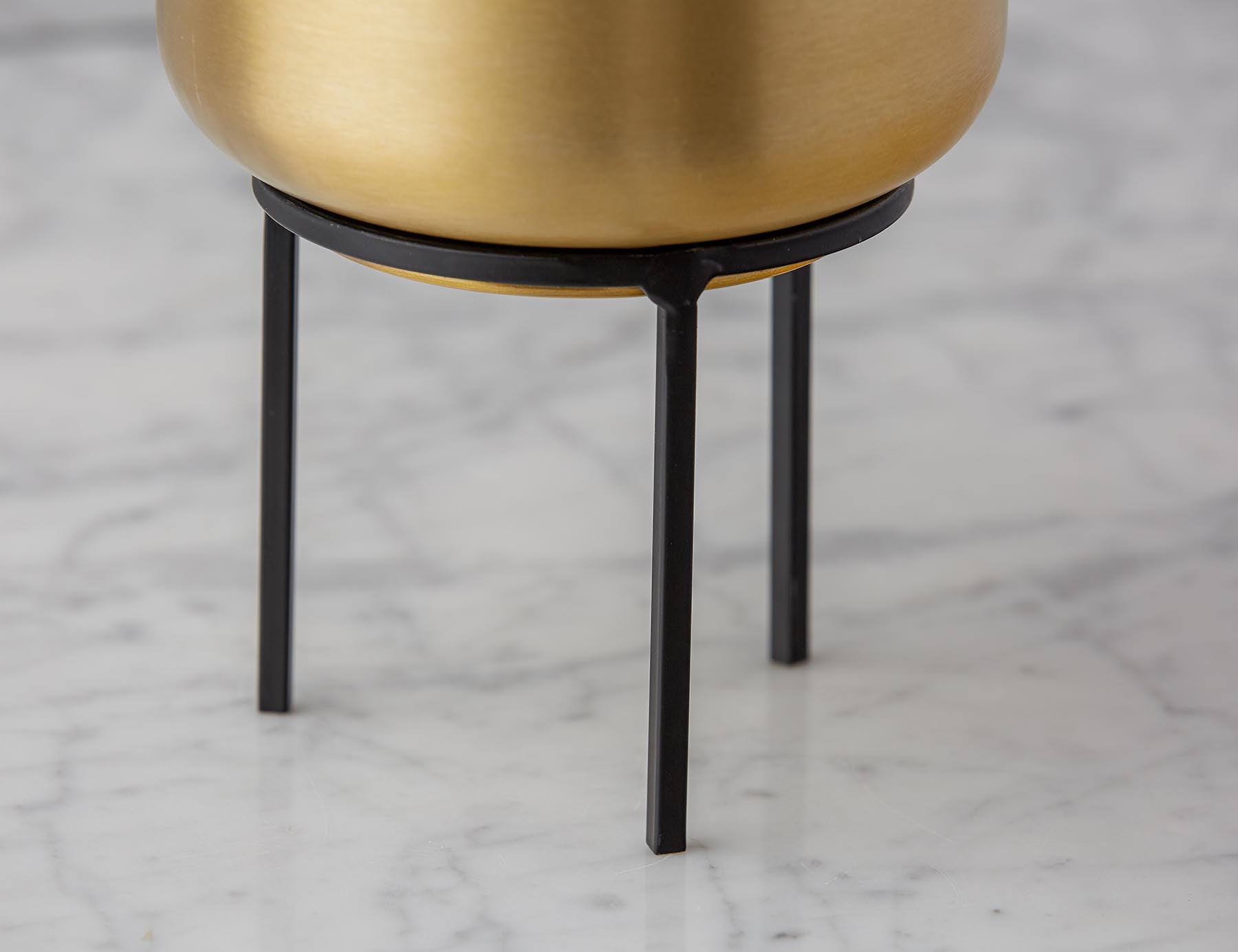 GOLDIO planter with stand 25 cm undefined