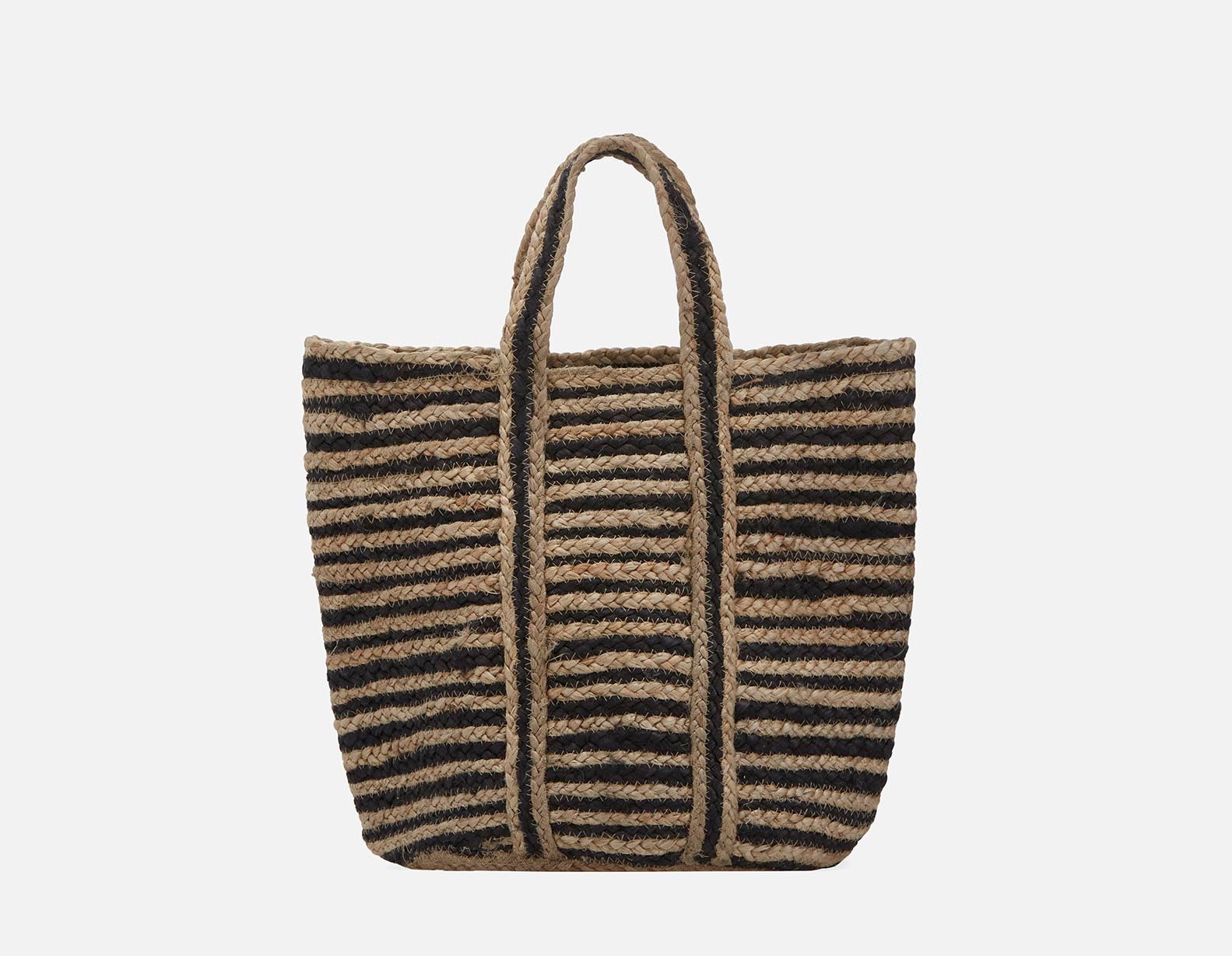 PRISCILLA braided jute tote bag undefined