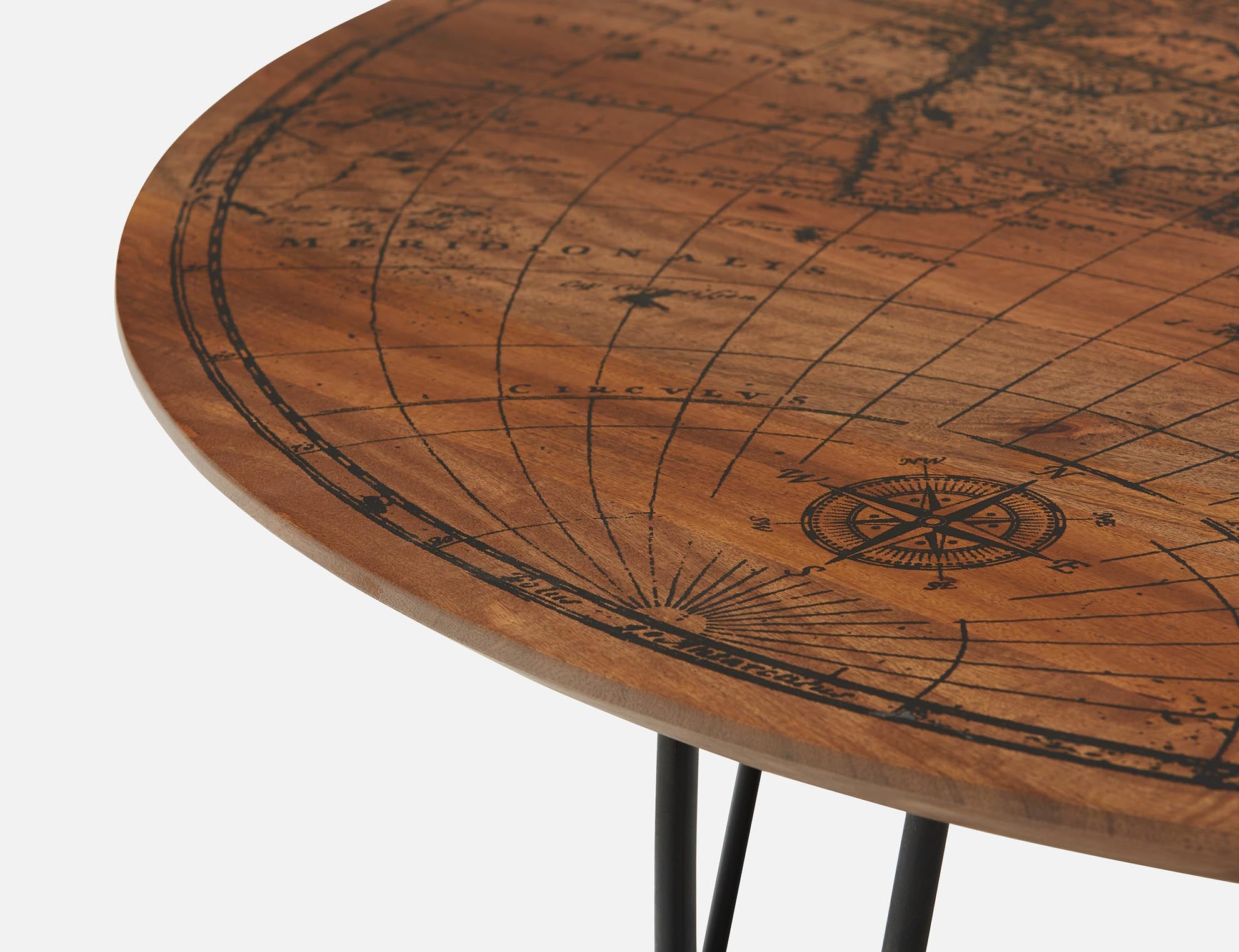 AIDEN mango wood coffee table 90 cm undefined