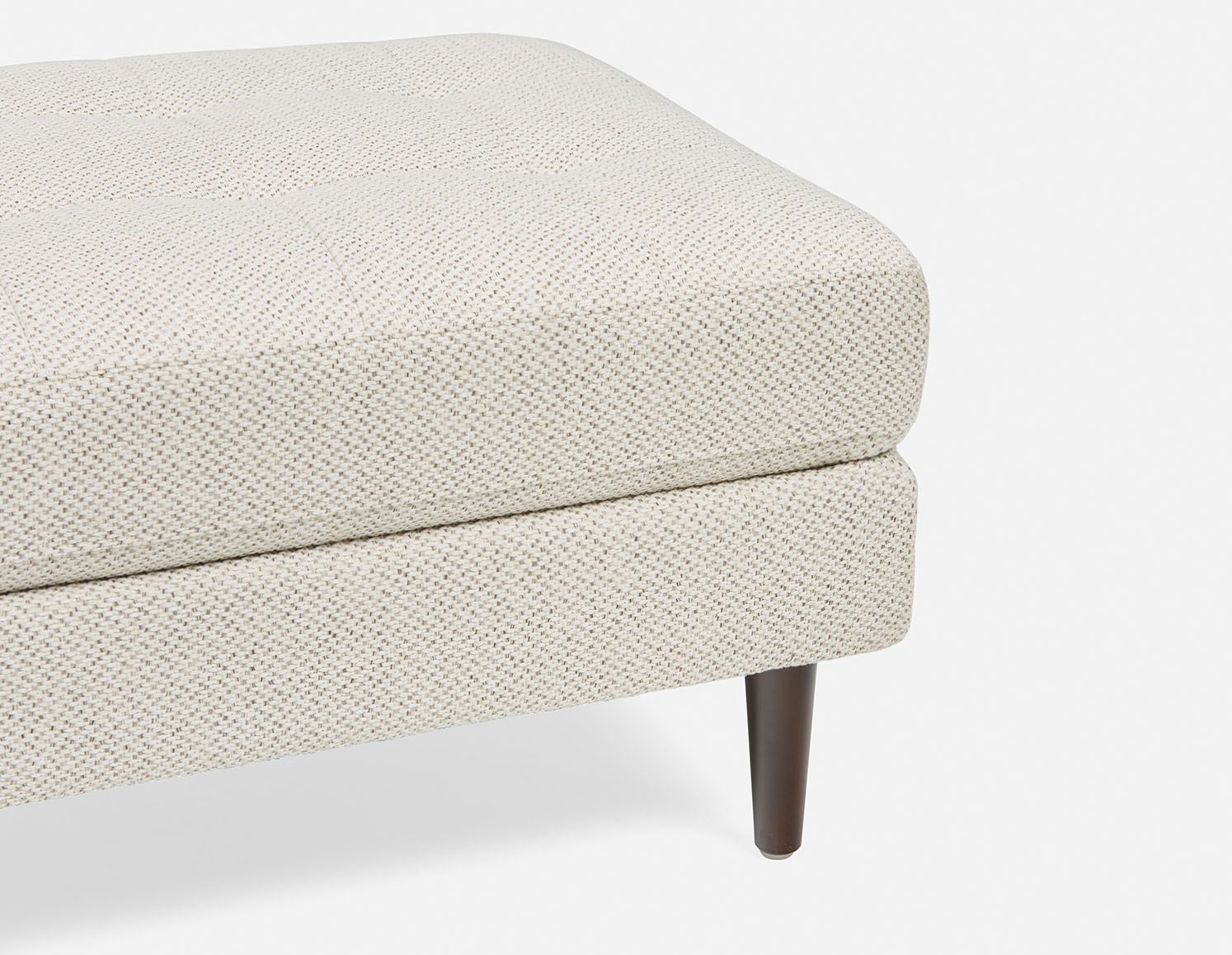 KINSEY tufted ottoman undefined