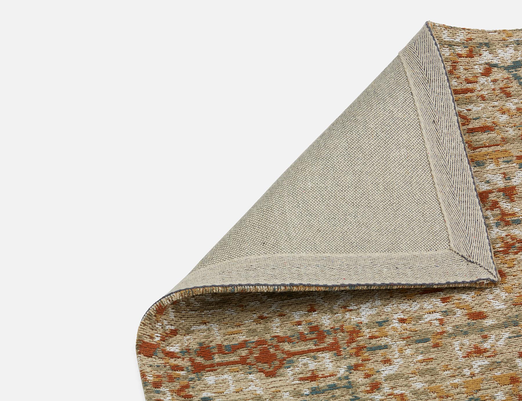 RIMA woven cotton rug  6'x9' undefined