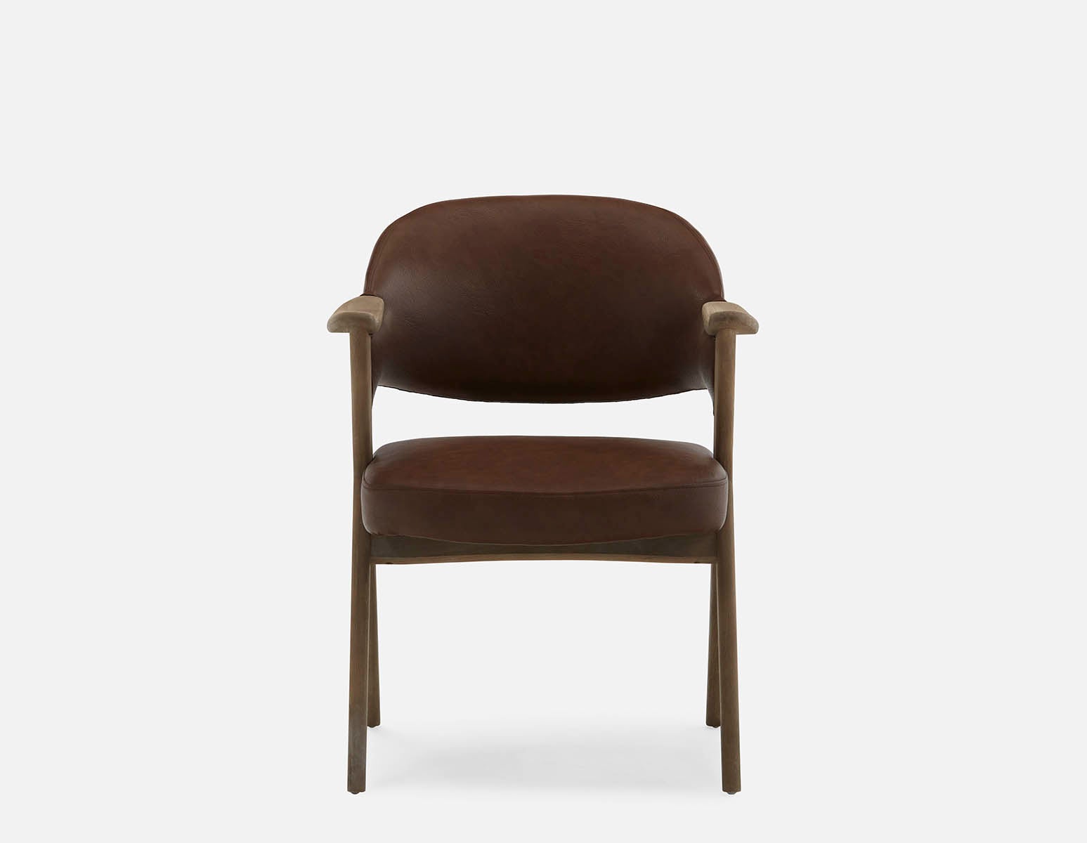 LORENA ash wood dining armchair undefined