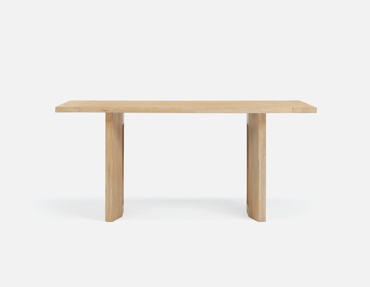 GILLIS table à manger en acacia campagnard moderne 160 cm undefined