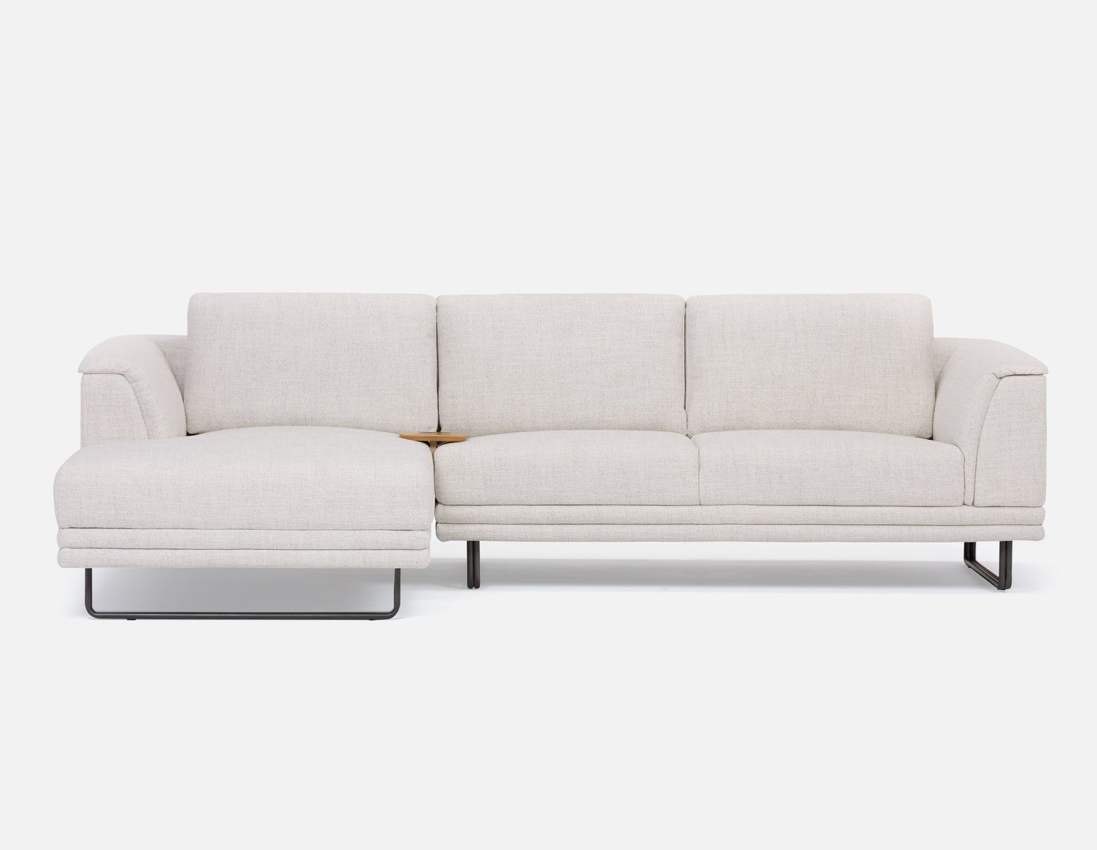 DIEGO modern contemporary sectional-sofa with tray undefined