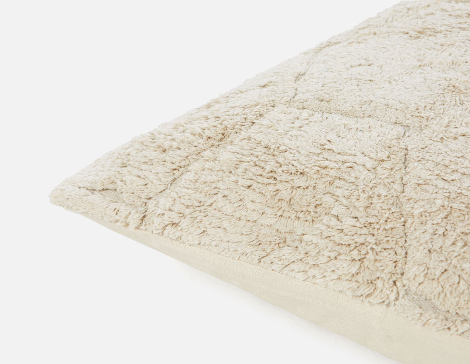 JALOR cotton tufted cushion 32" x 32" undefined