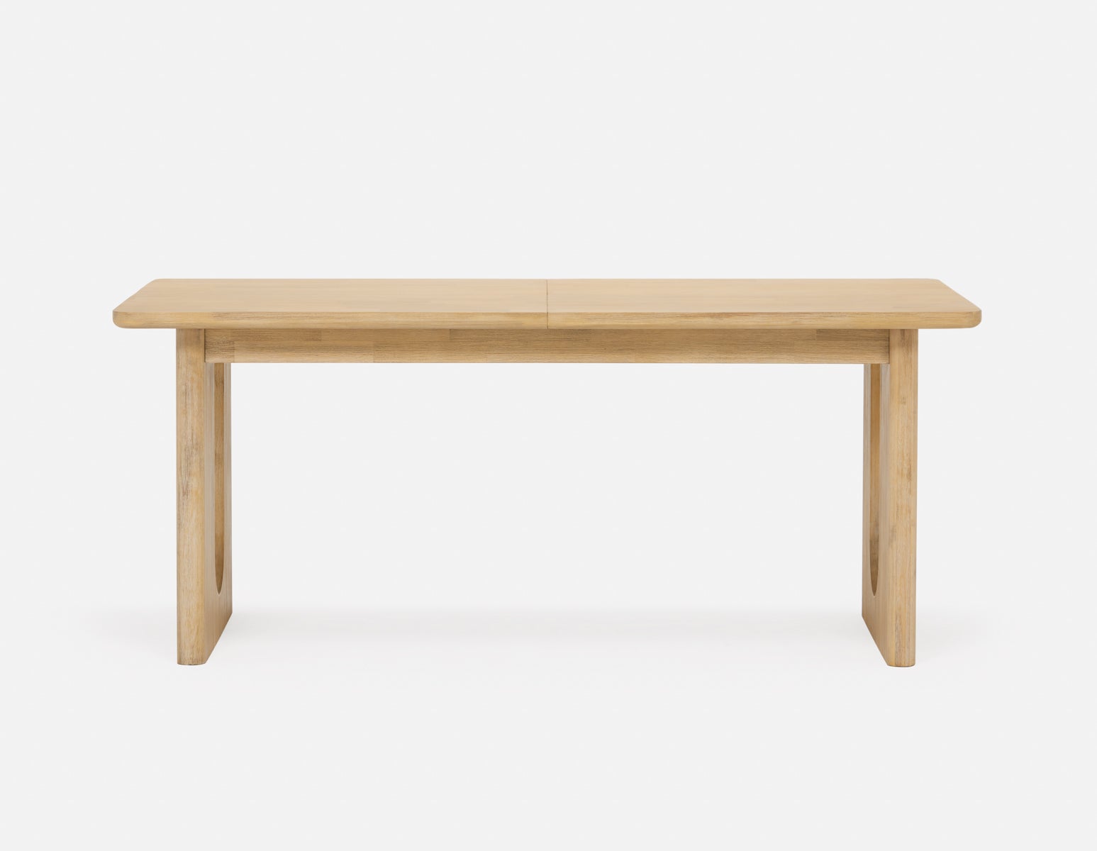 PRIYA extendable acacia wood dining table 180-220 cm undefined