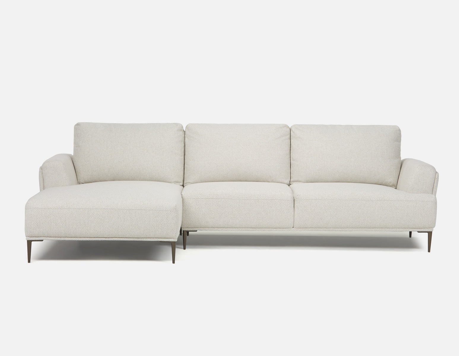 VICTOR contemporary left-facing sectional sofa undefined