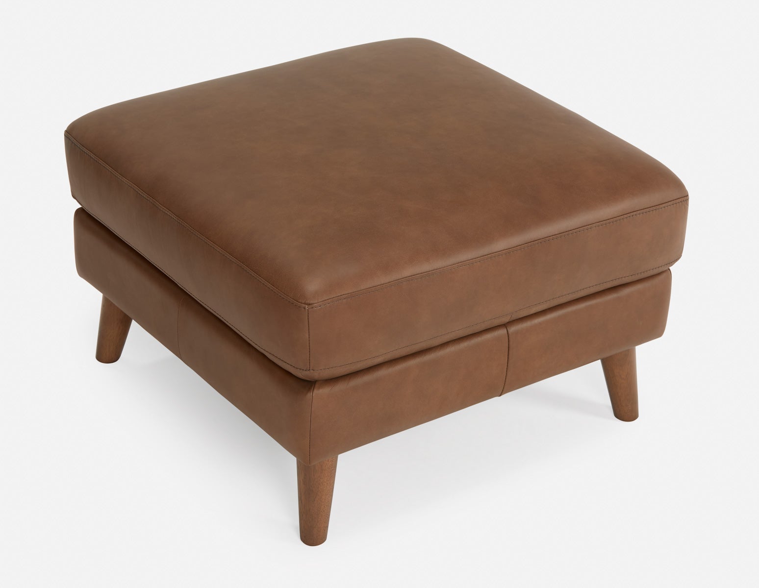 AMARI 100% leather classic ottoman undefined