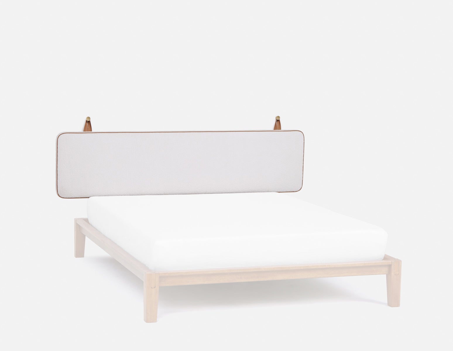 NINA minimalistic suspended queen headboard undefined